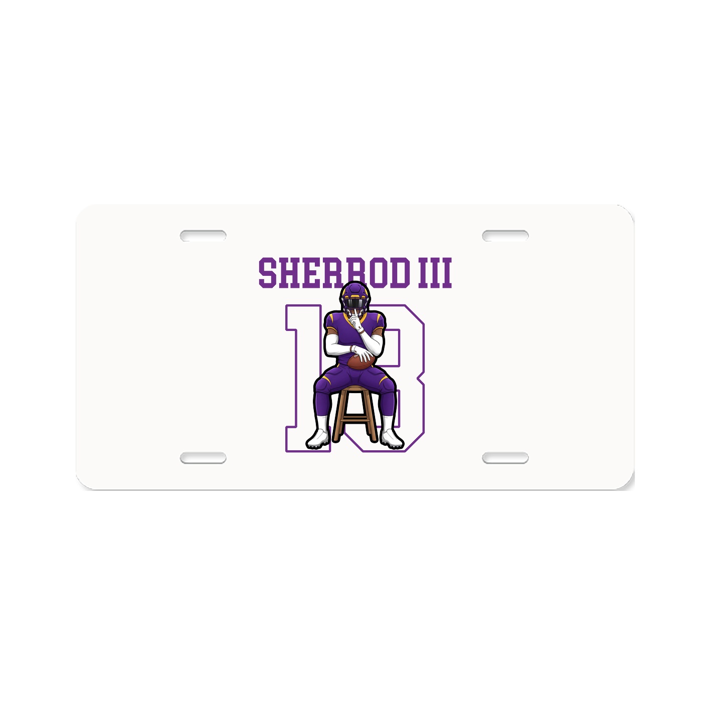 License Plate — Shirsey in Classic