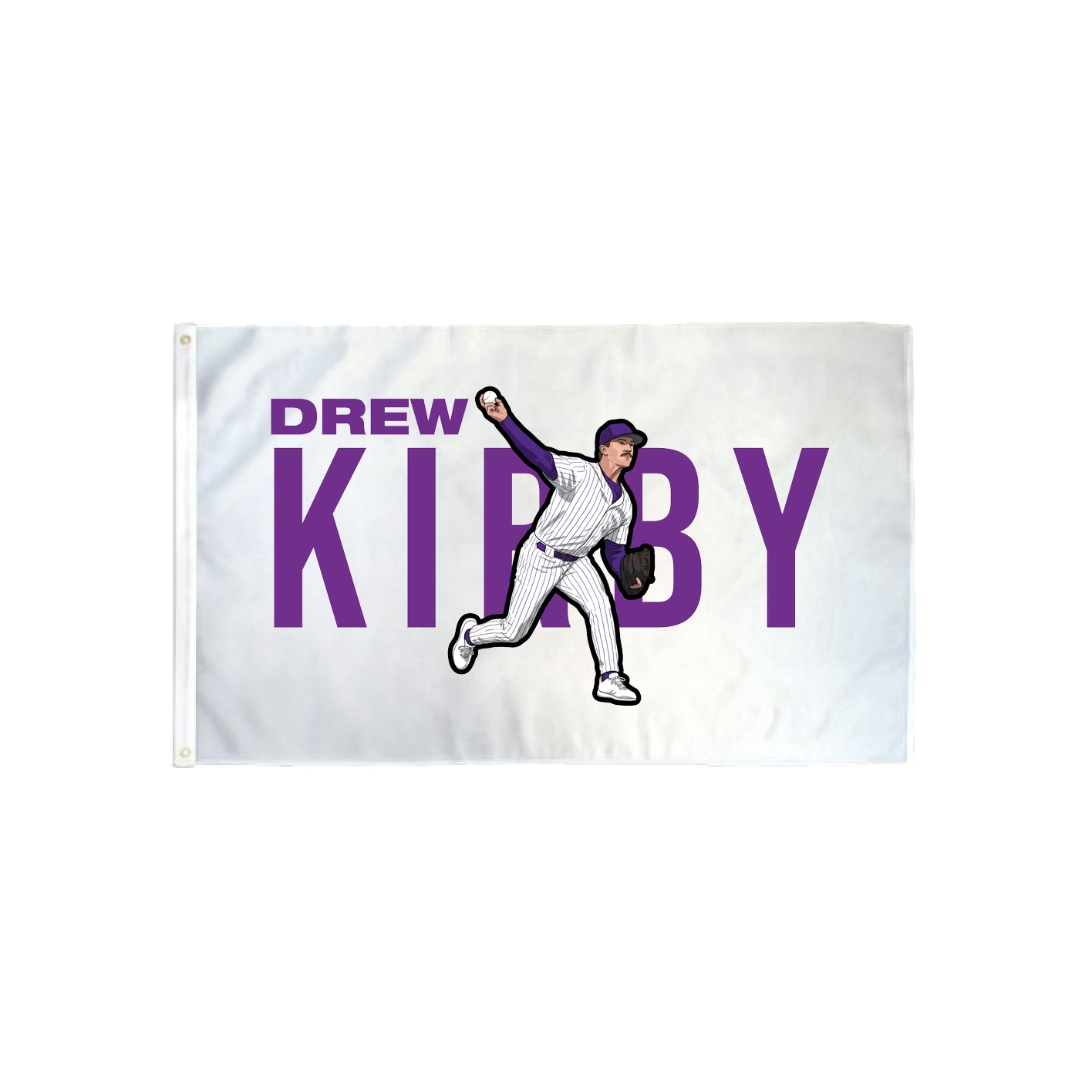 3x5 Flag — Player Name in Classic