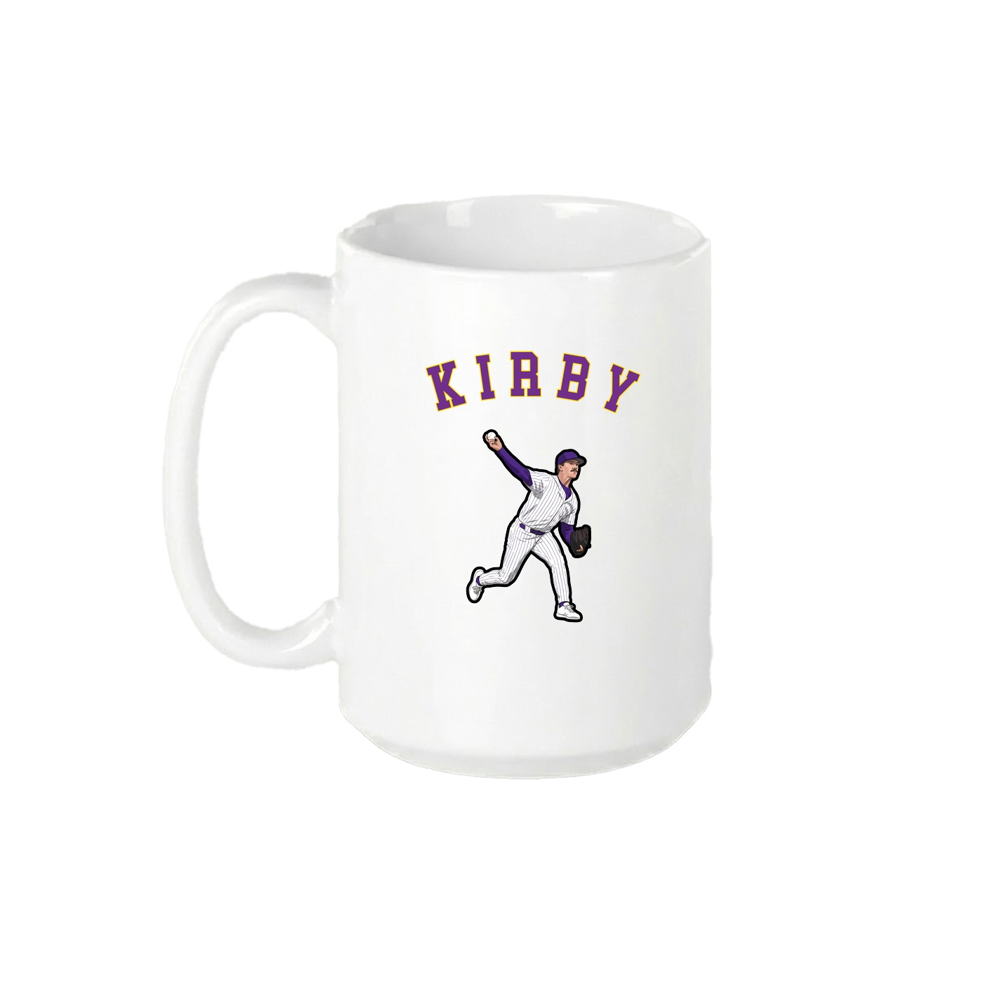 15oz Coffee Mug — Shirsey Arch in White