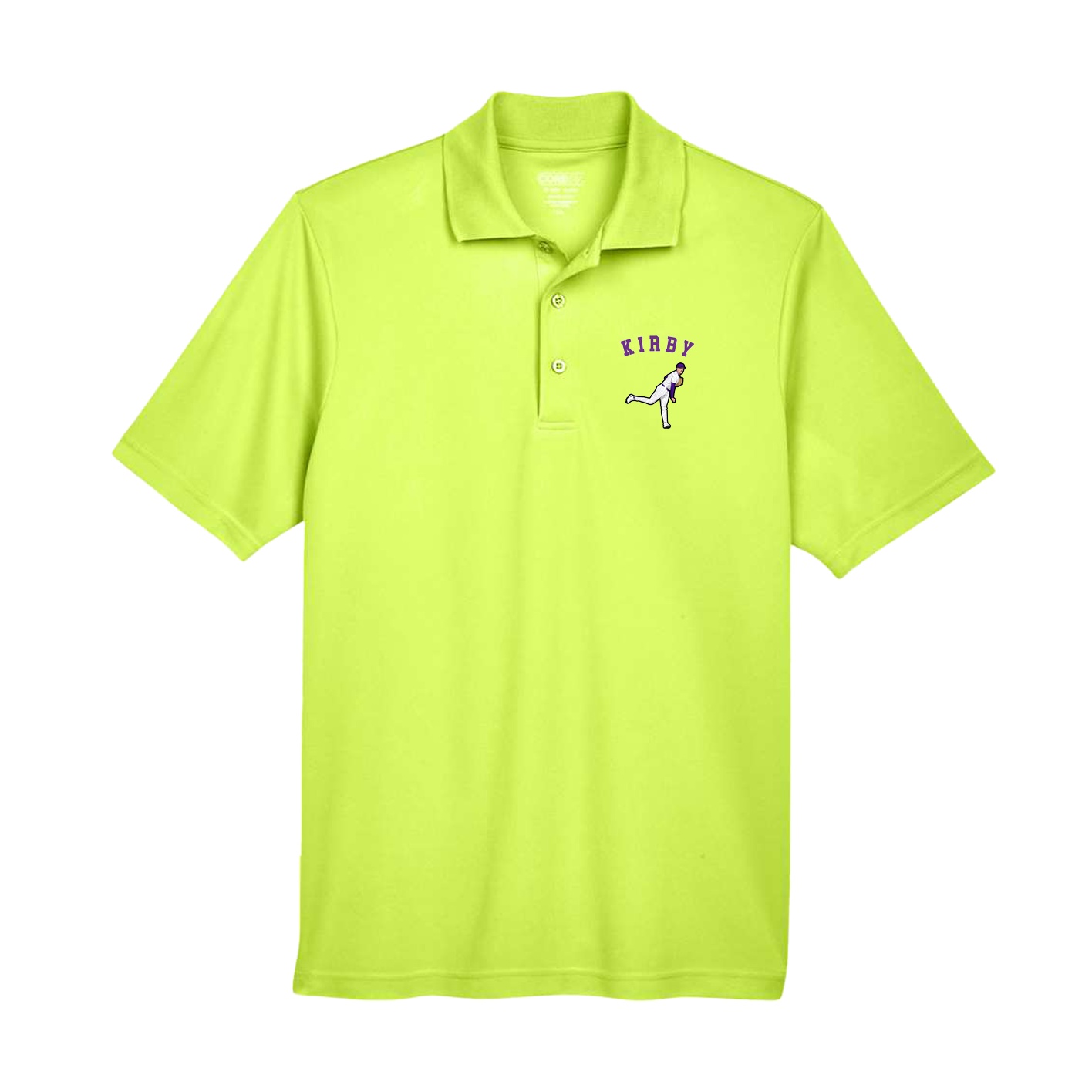 Performance Polo — Shirsey Arch in Yellow