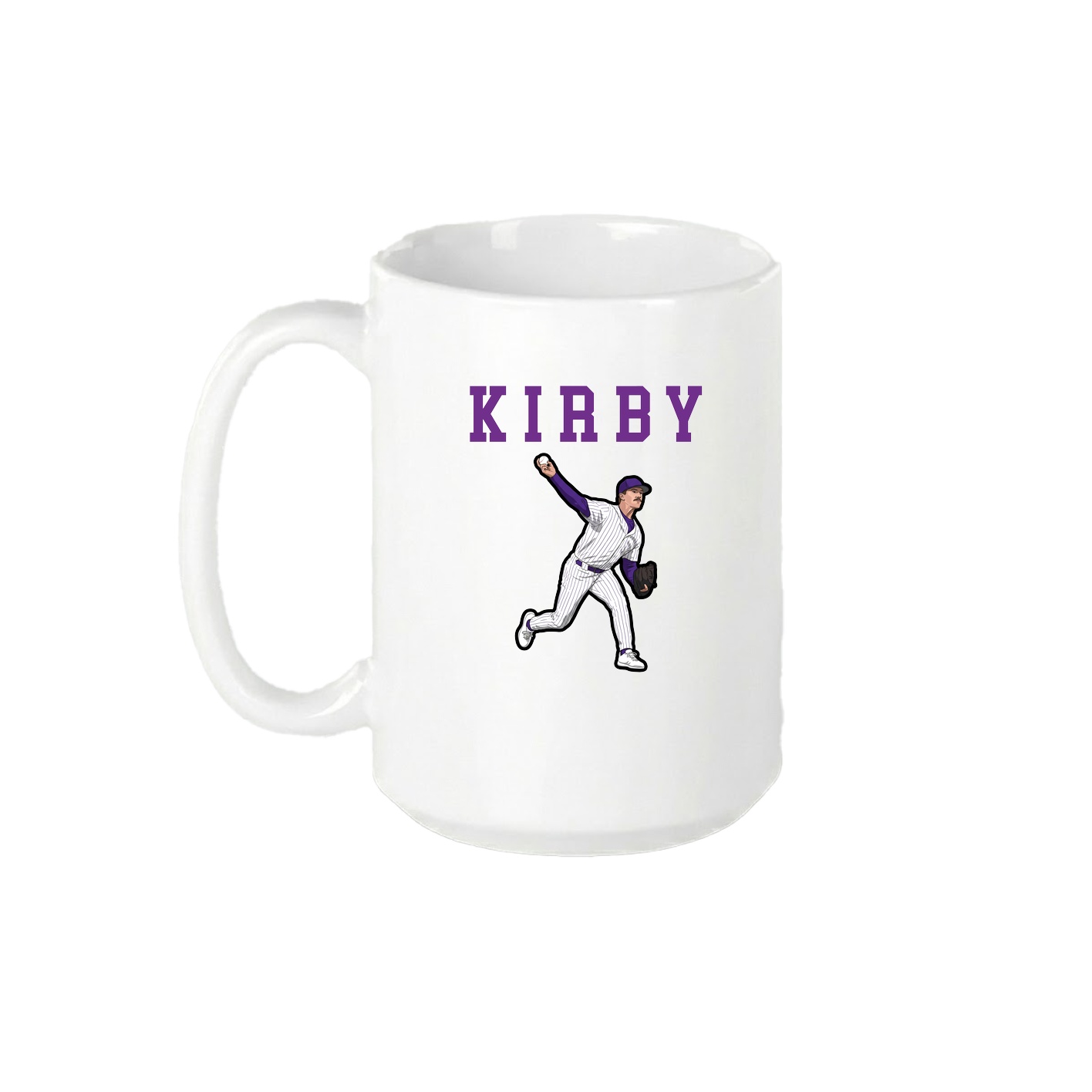 15oz Coffee Mug — Shirsey in White