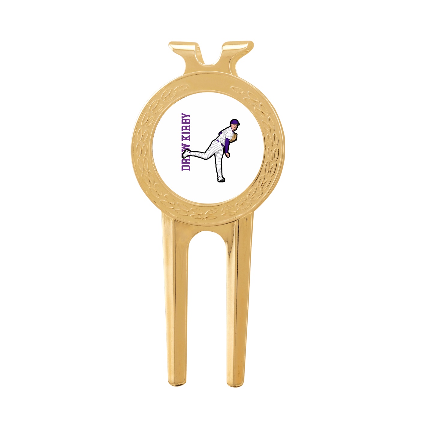 Divot Tool with Ball Marker — Name Vertical in Classic