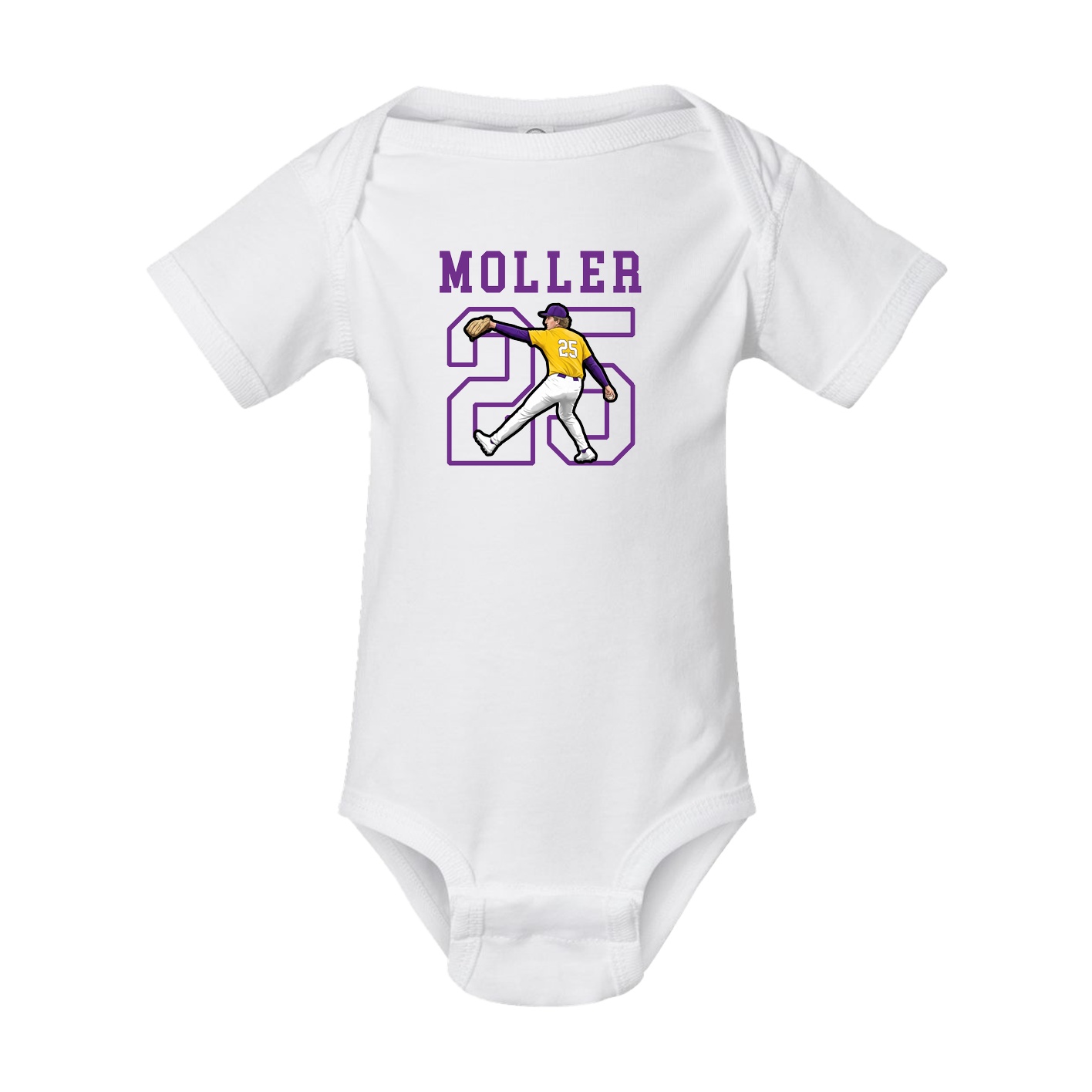 Baby Onesie — Shirsey in White