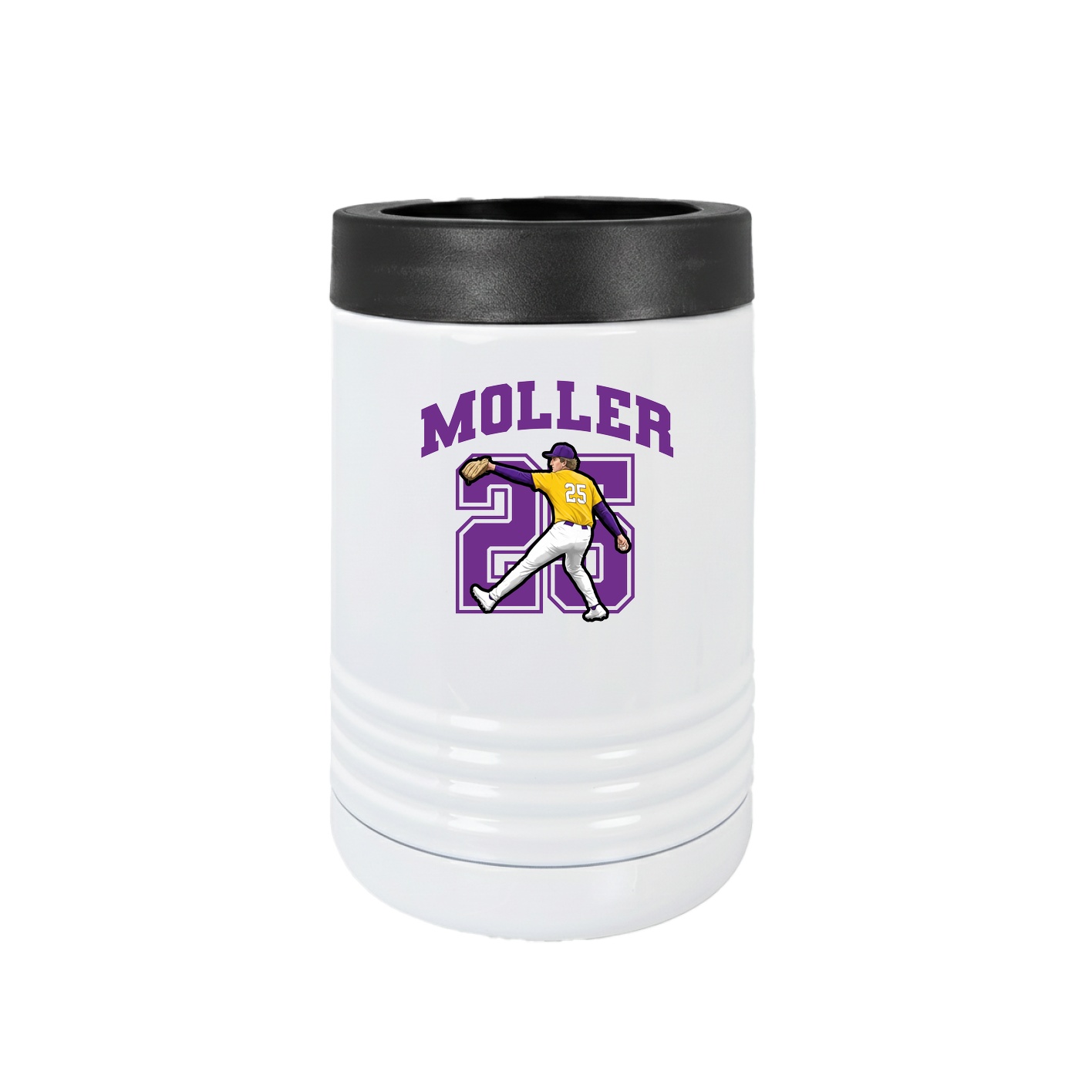 Beverage Holder — Number in White