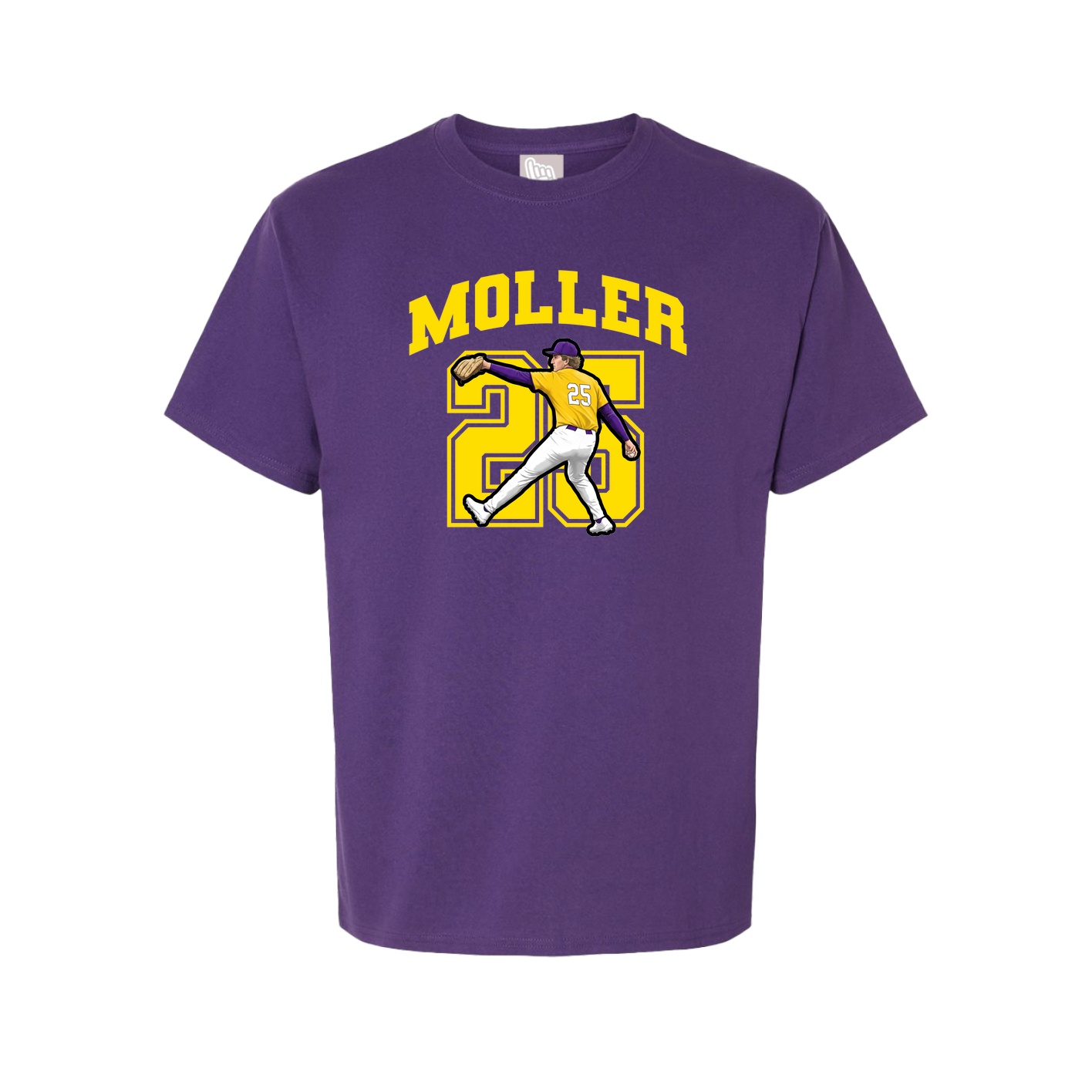 Tee — Number in Purple