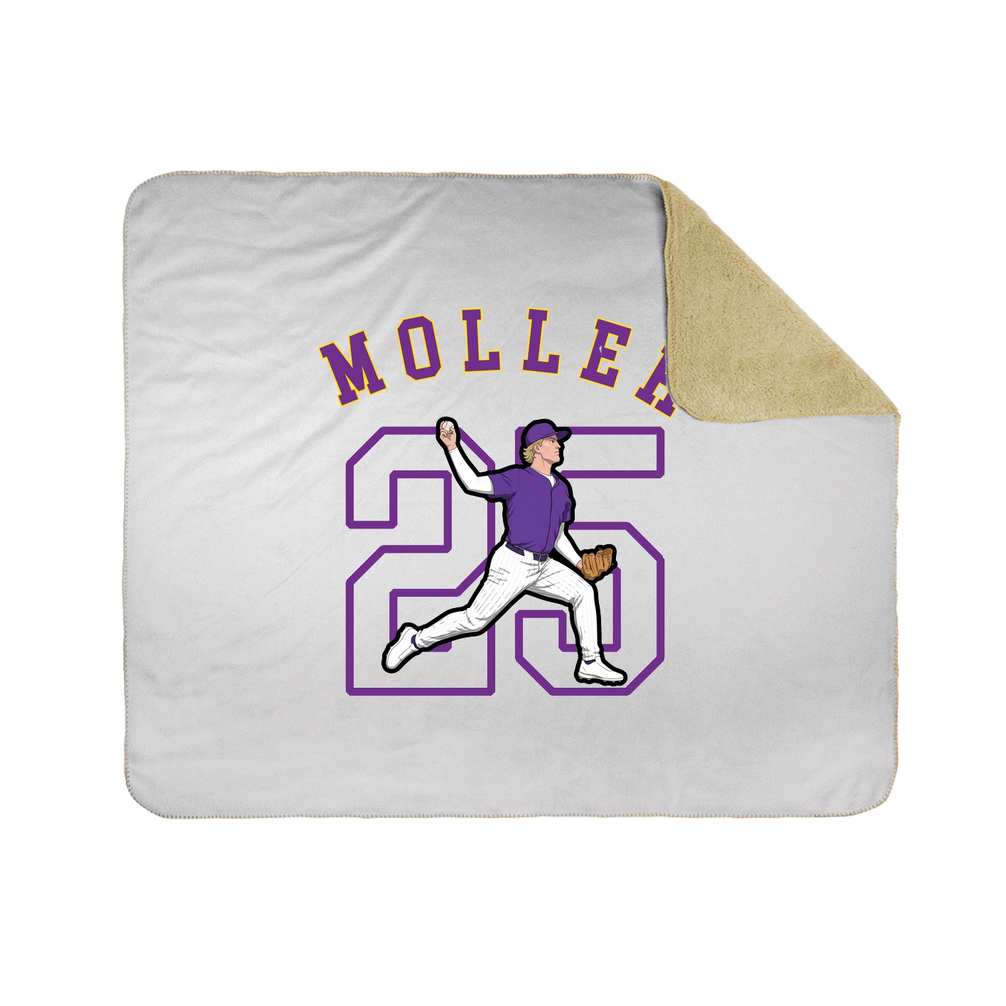 Throw Blanket — Shirsey Arch in White