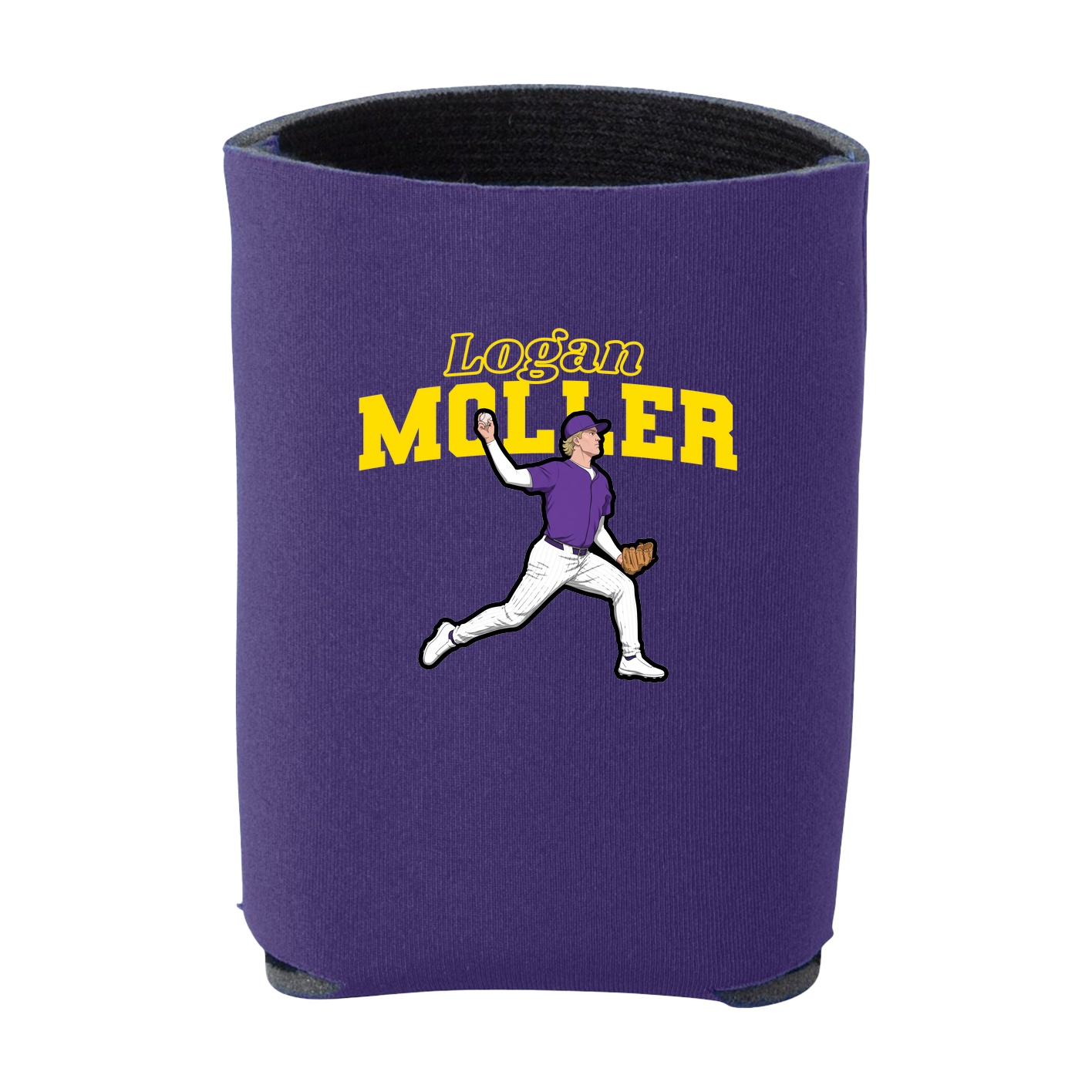 Can Holder — Name Arch in Purple