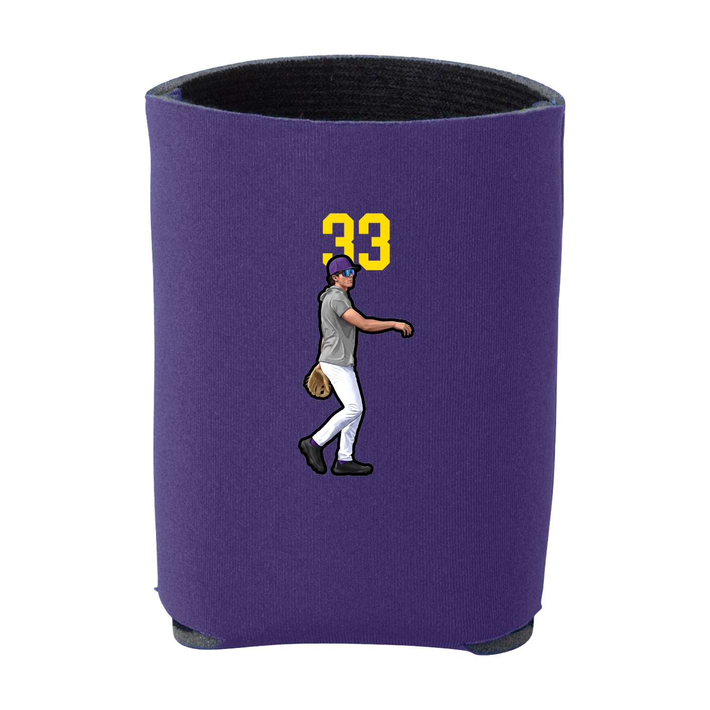 Can Holder — Number Top in Purple