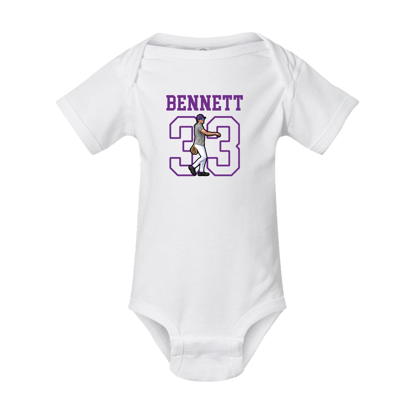 Baby Onesie — Shirsey in White