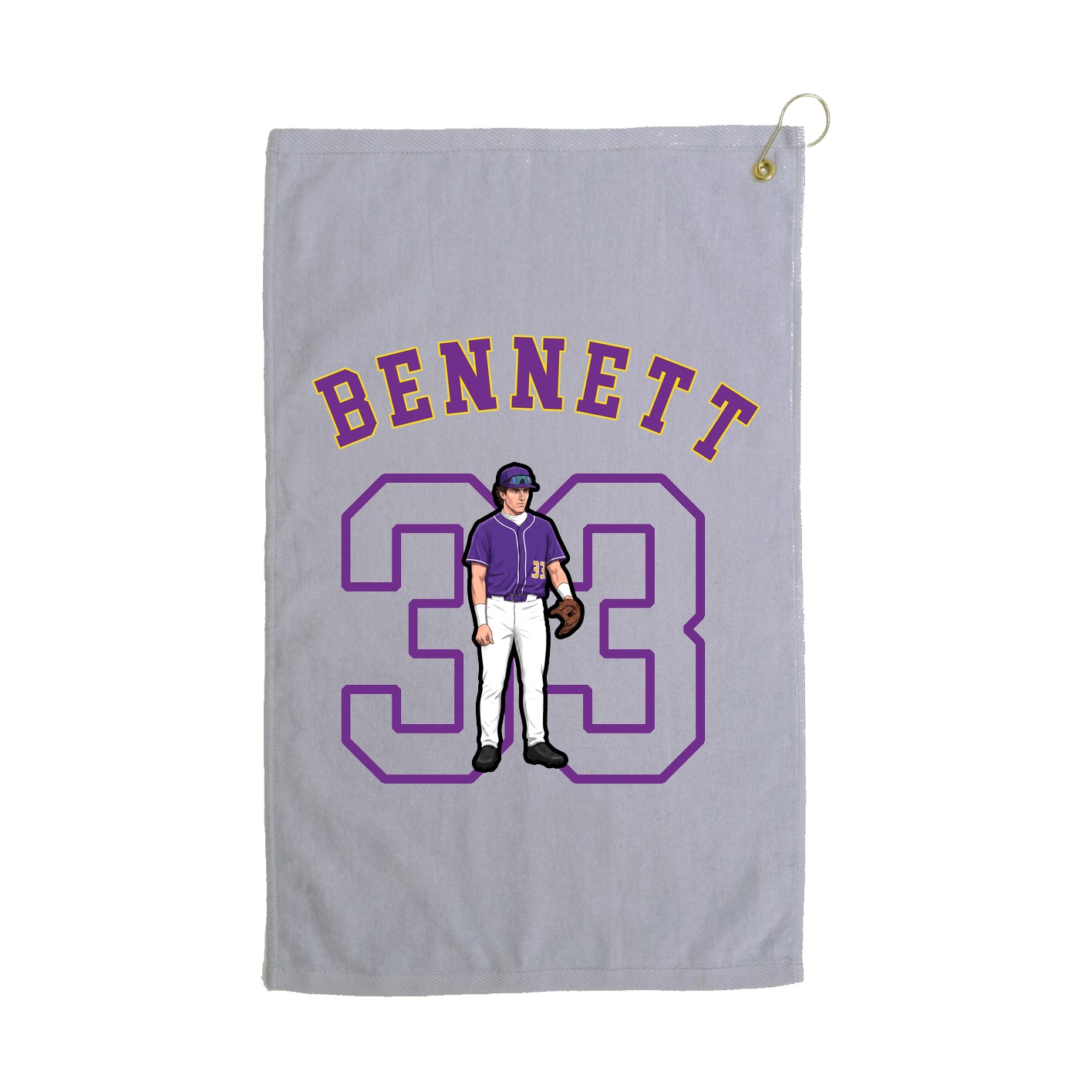 Golf Towel — Shirsey Arch in Grey