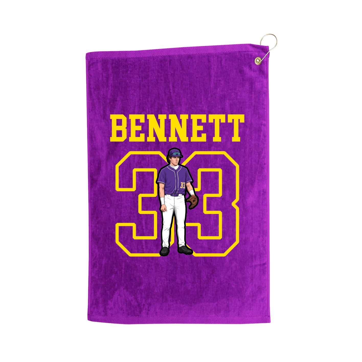 Golf Towel — Shirsey in Purple