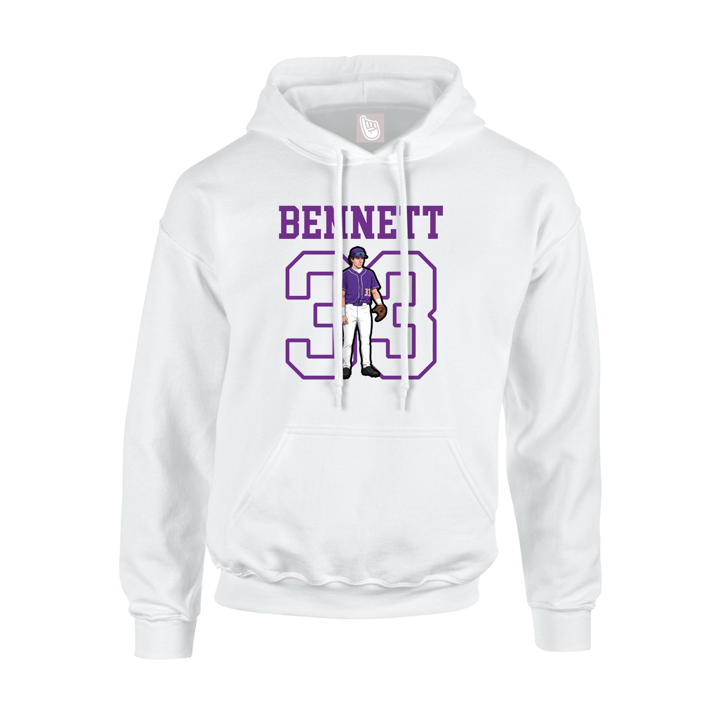 Youth Hoodie — Shirsey in White