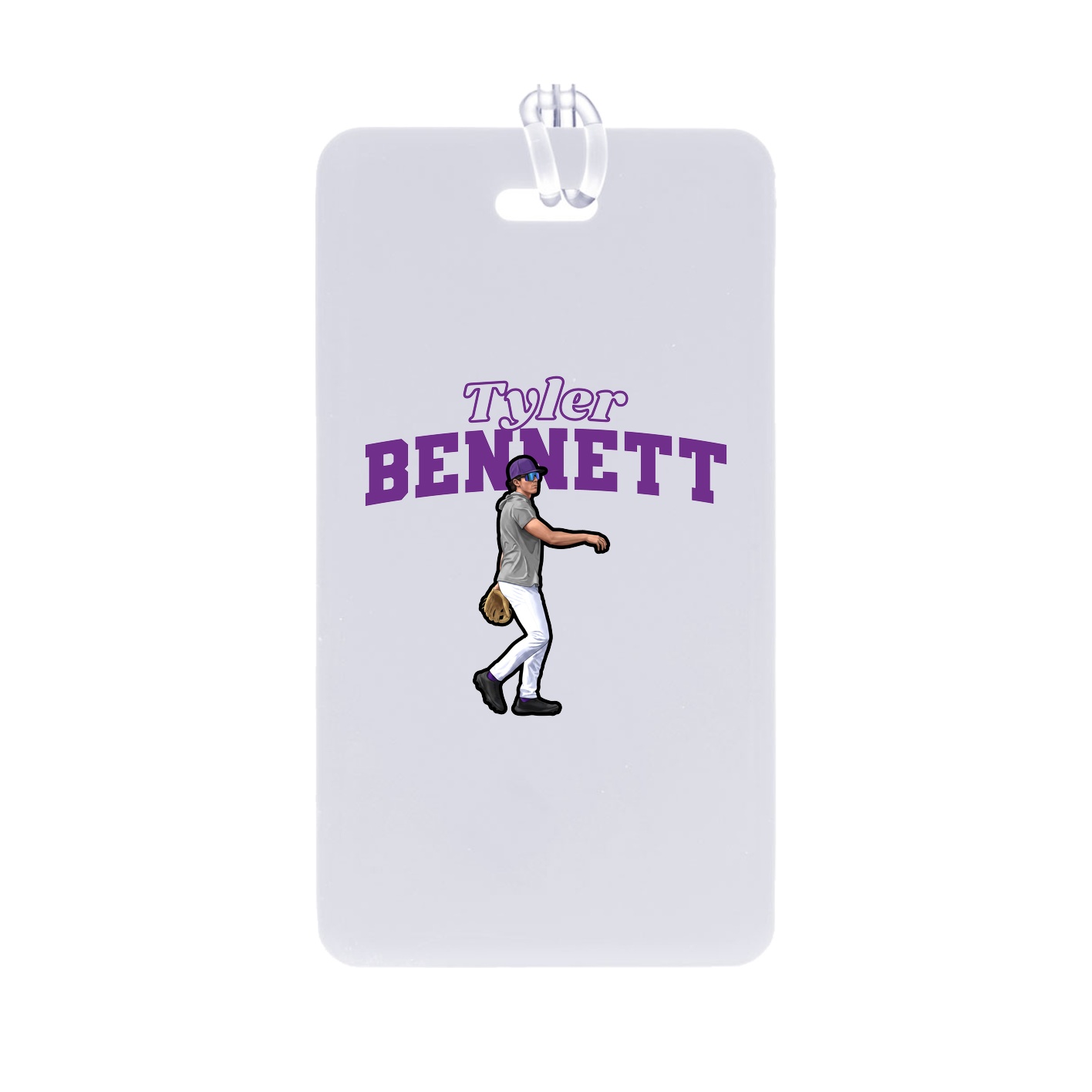 Bag Tag — Name Arch in Classic