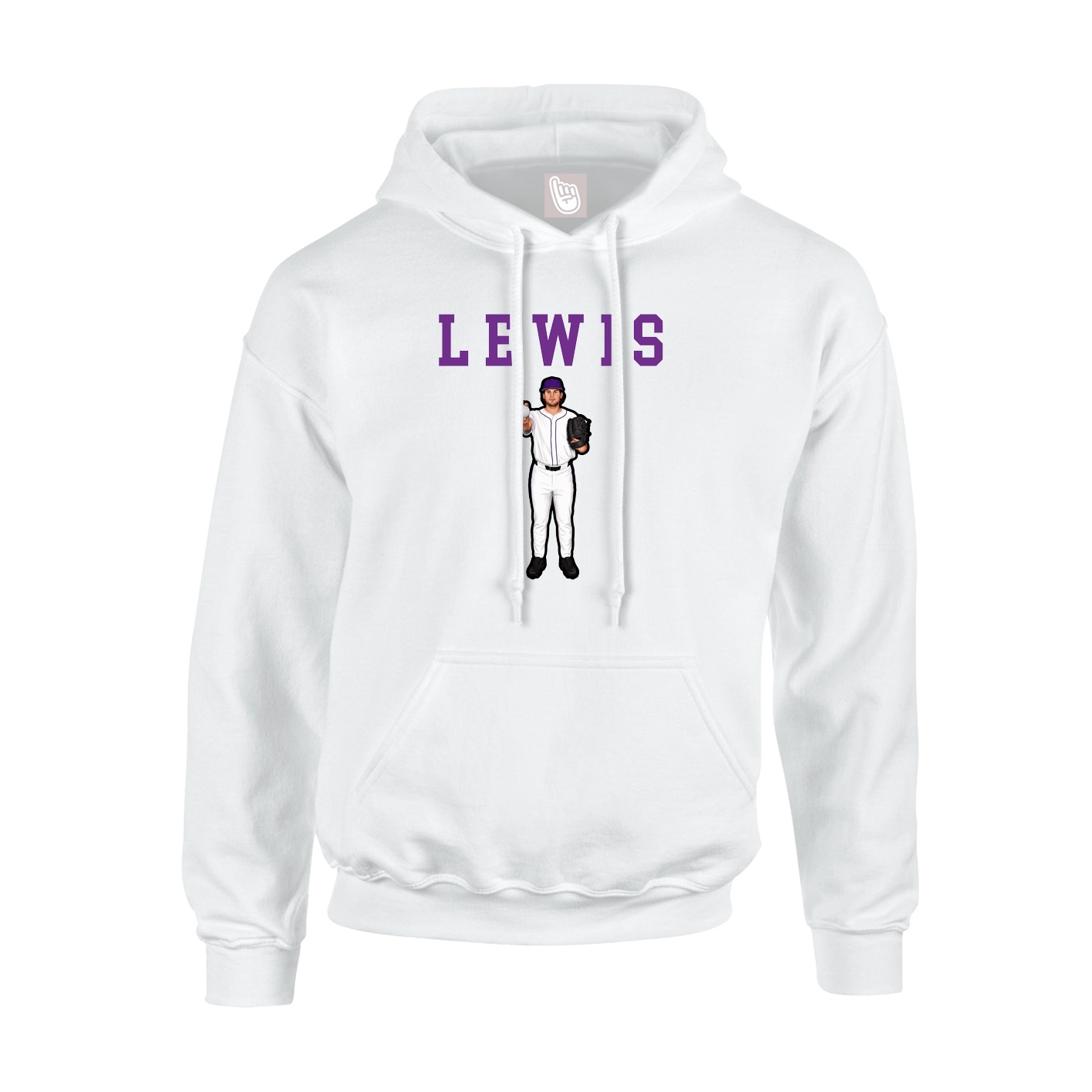 Youth Hoodie — Shirsey in White