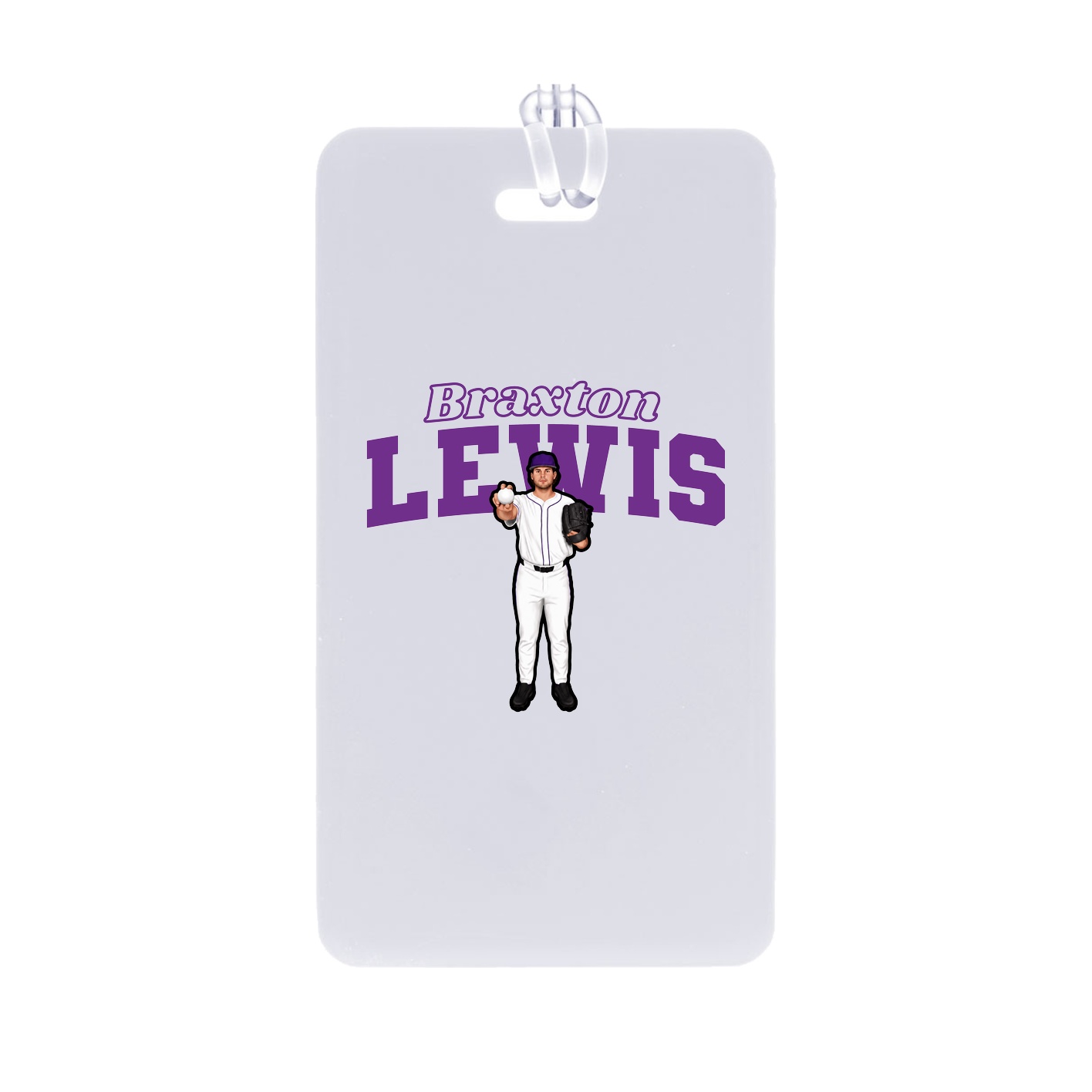 Bag Tag — Name Arch in Classic