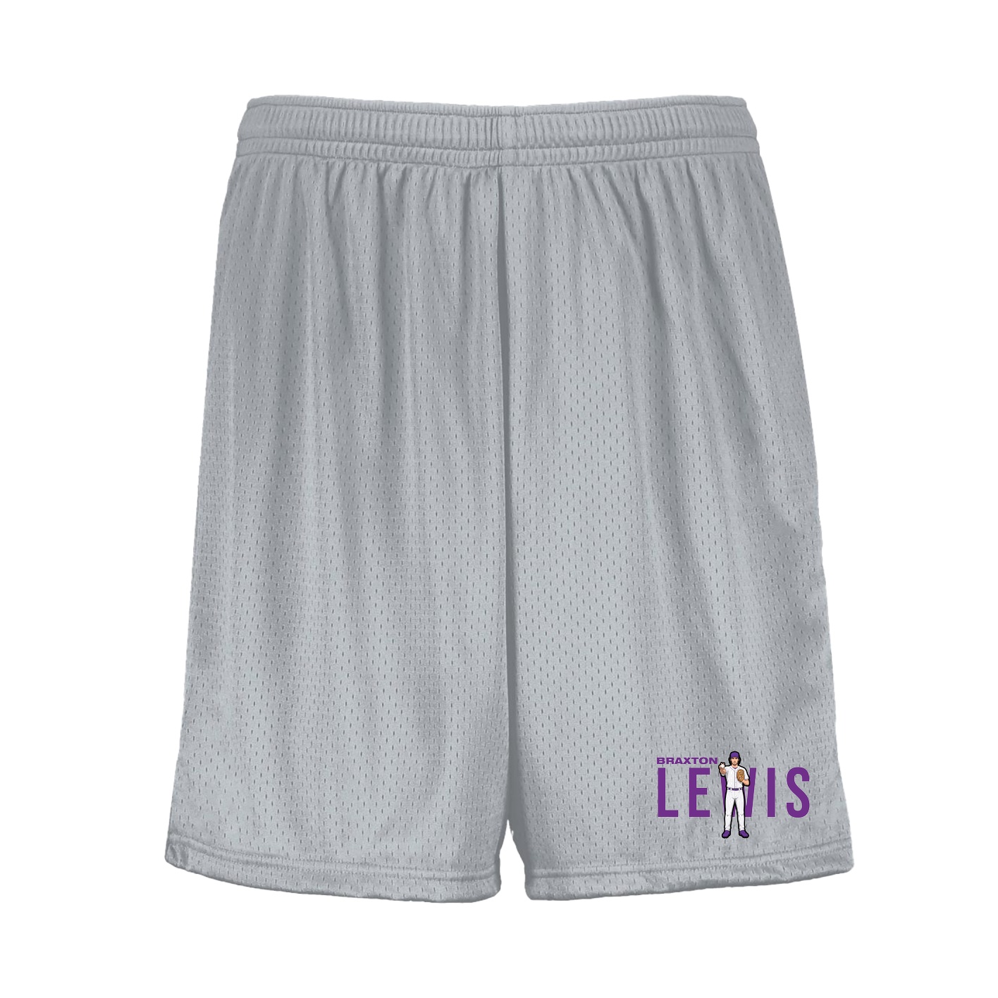 Shorts — Player Name in Silver