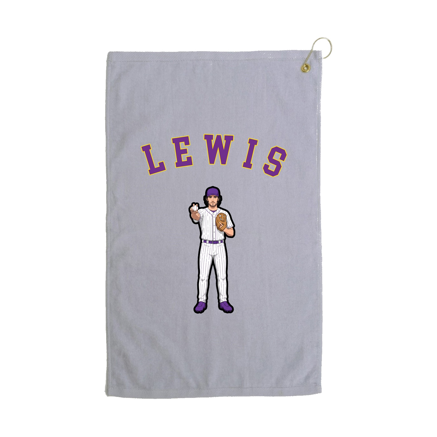 Golf Towel — Shirsey Arch in Grey