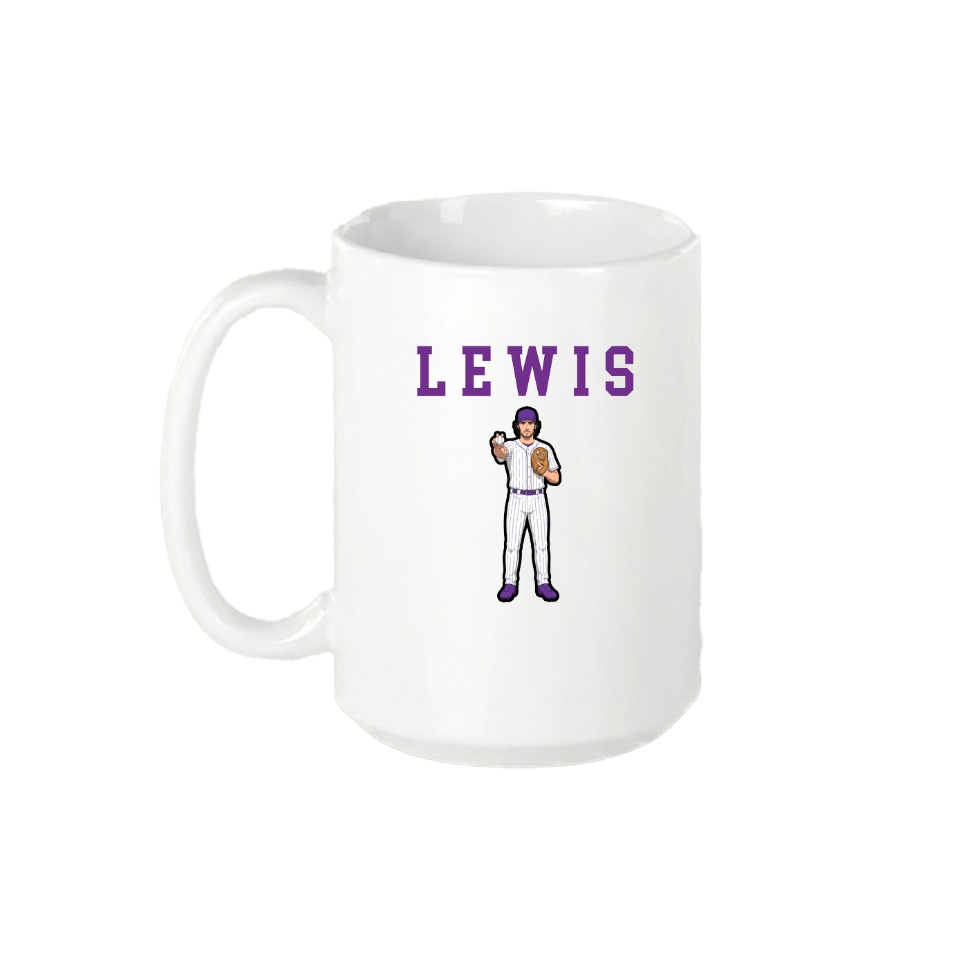 15oz Coffee Mug — Shirsey in White