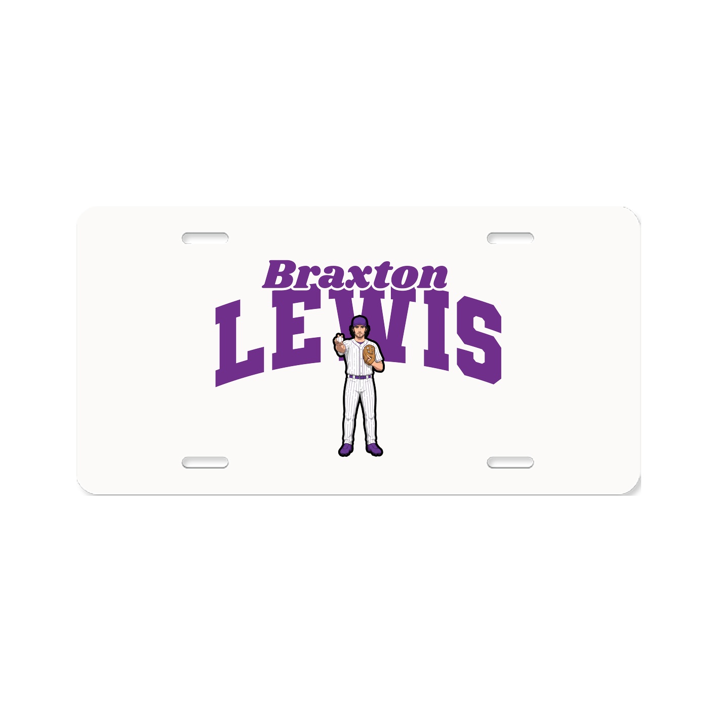 License Plate — Signature Arch in Classic