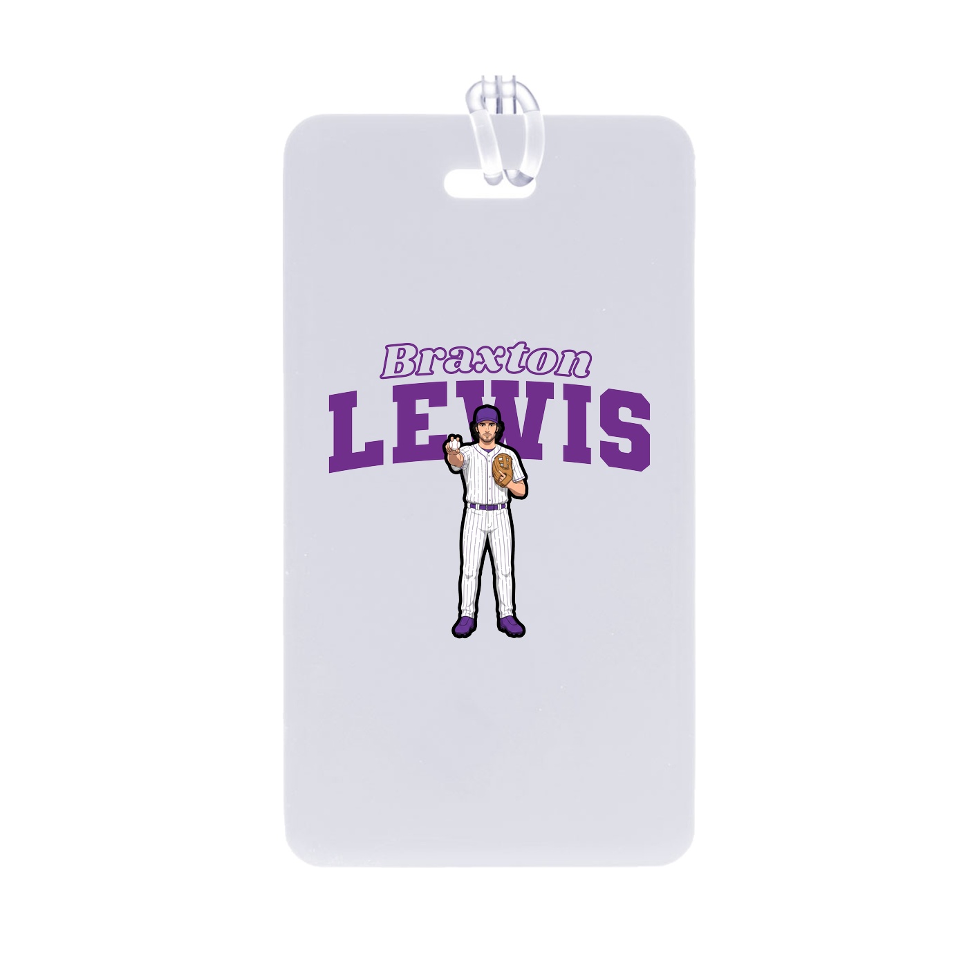 Bag Tag — Name Arch in Classic