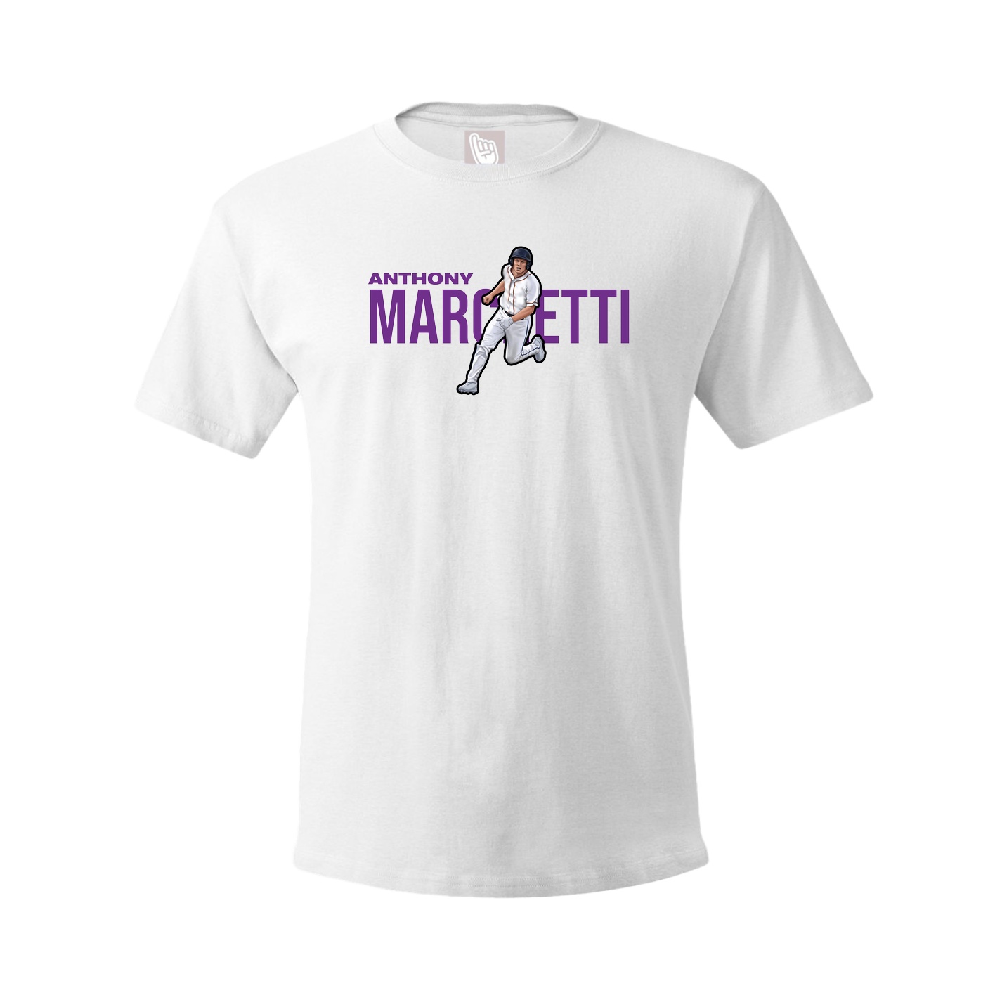 Youth Tee — Player Name in White