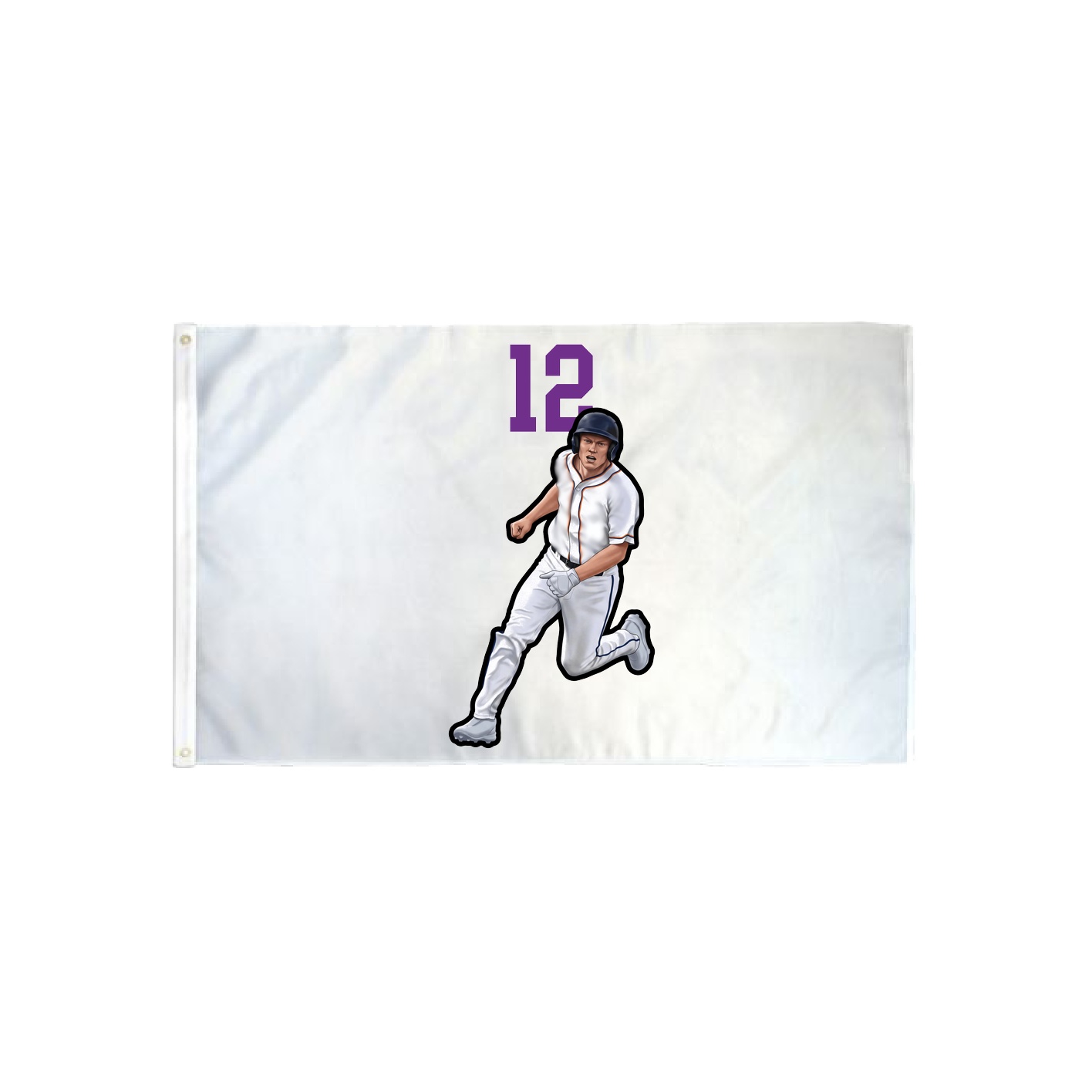 3x5 Flag — Number Top in Classic