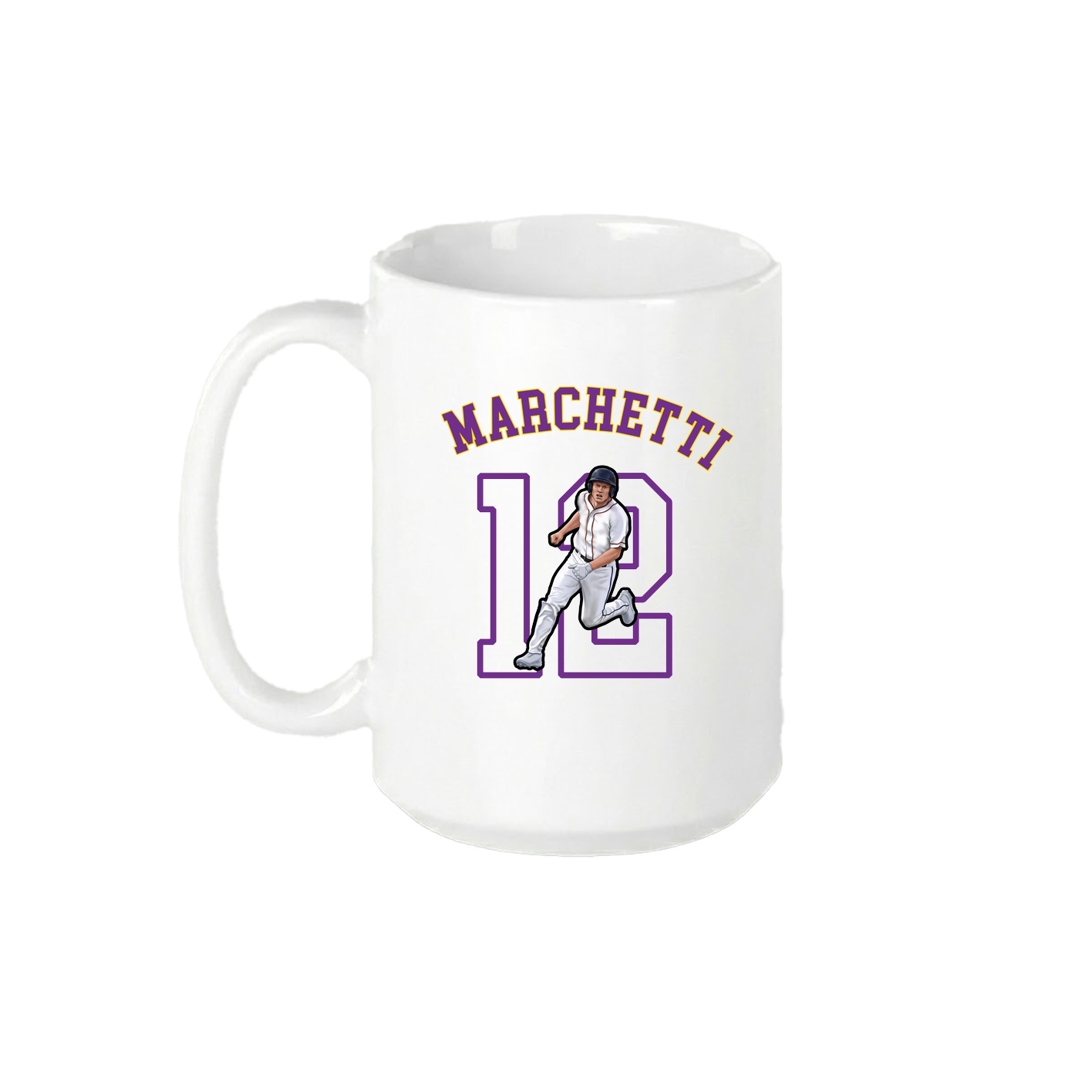 15oz Coffee Mug — Shirsey Arch in White