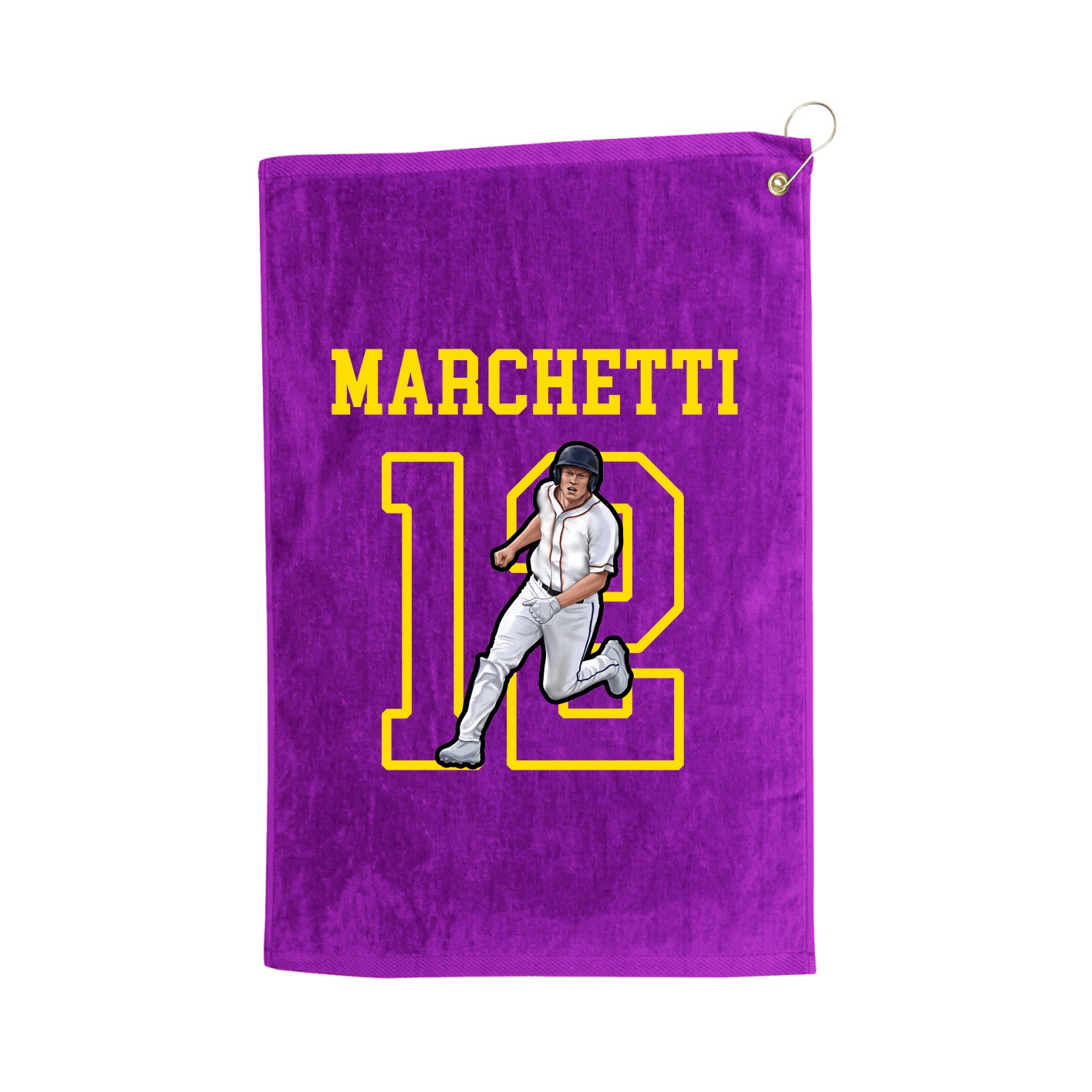 Golf Towel — Shirsey in Purple