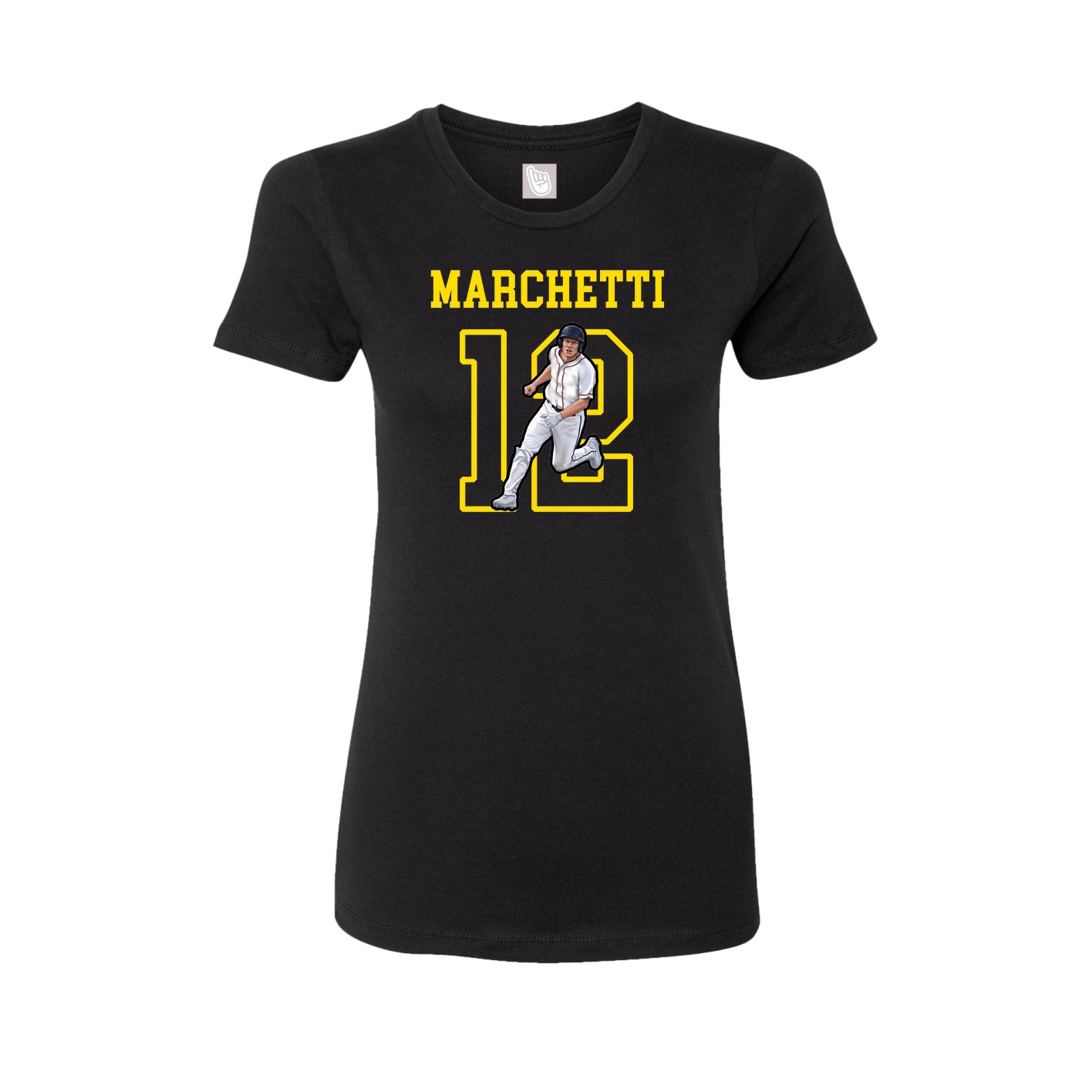 Fitted Women's Tee — Shirsey in Black
