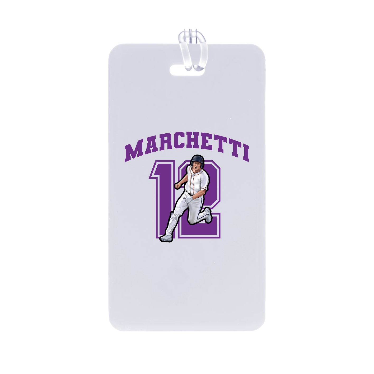 Bag Tag — Number in Classic