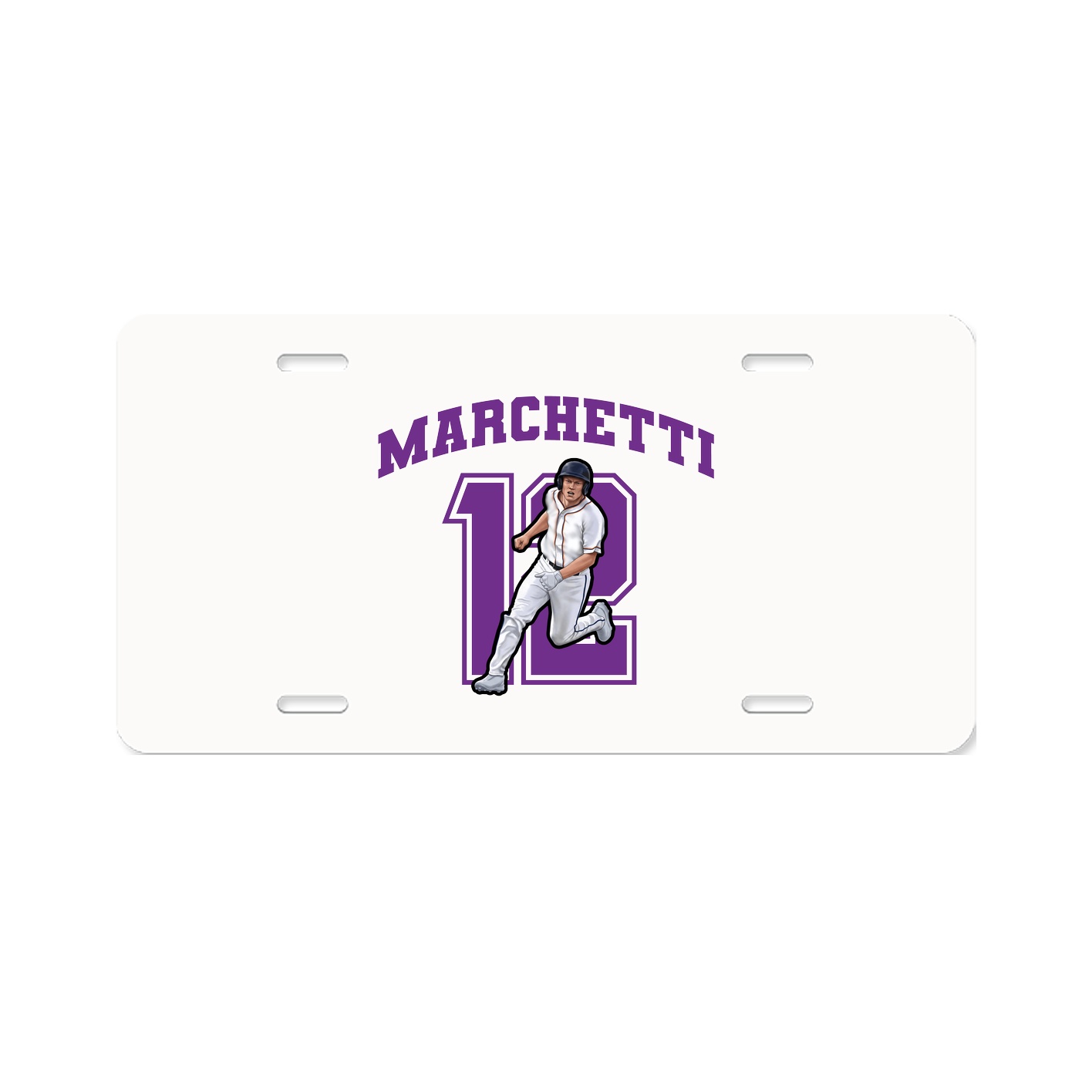 License Plate — Number in Classic