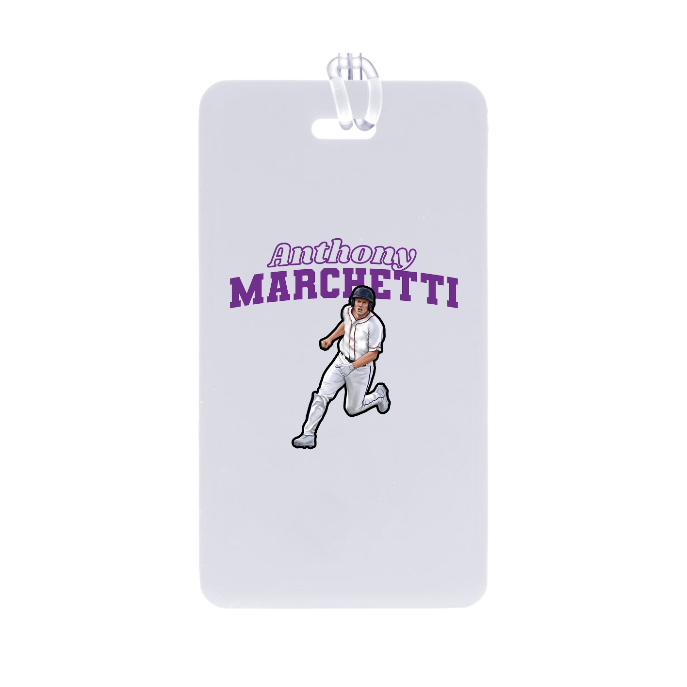 Bag Tag — Name Arch in Classic