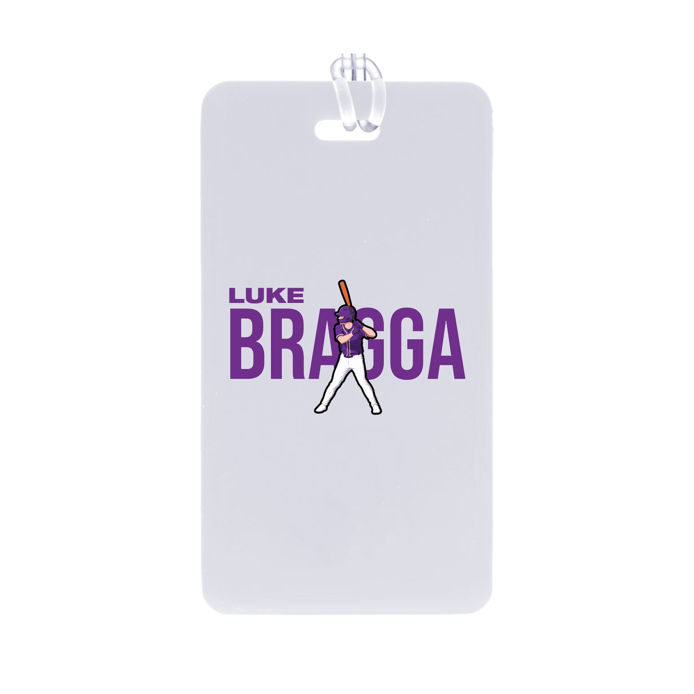 Bag Tag — Player Name in Classic