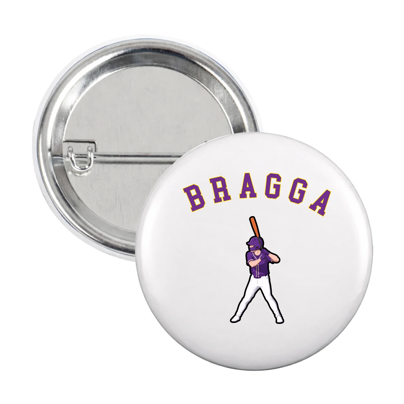 Game Day Button — Shirsey Arch in White