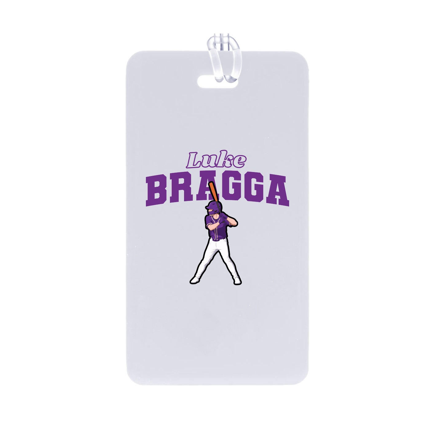 Bag Tag — Name Arch in Classic
