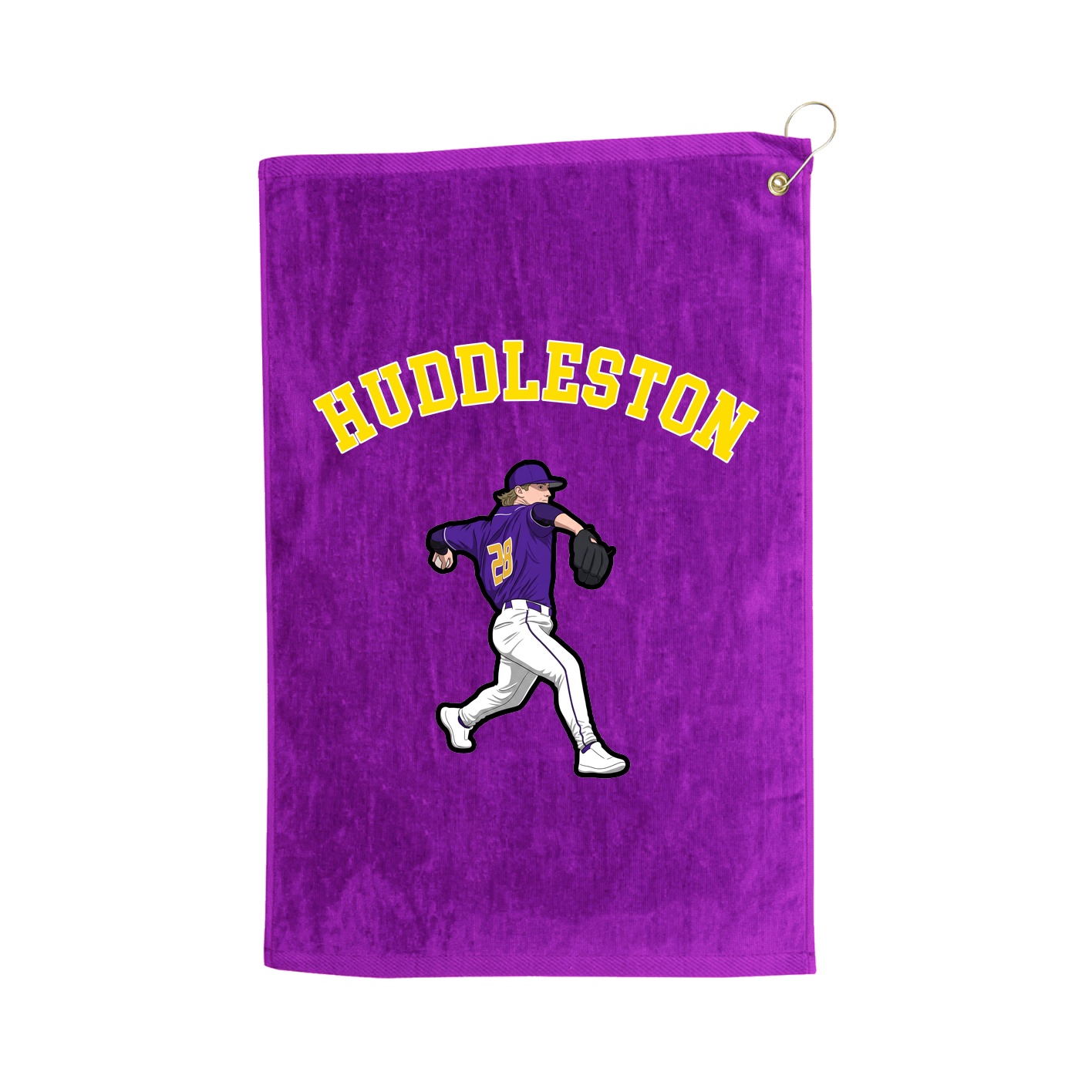 Golf Towel — Shirsey Arch in Purple