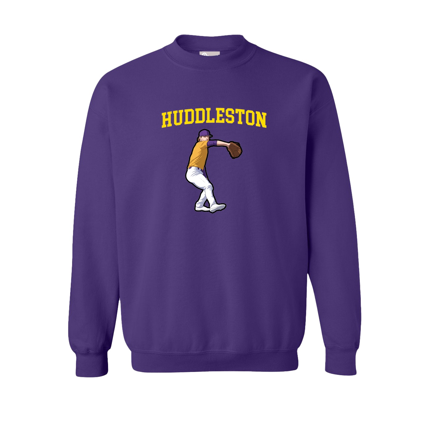 Fleece Crew — Shirsey in Purple