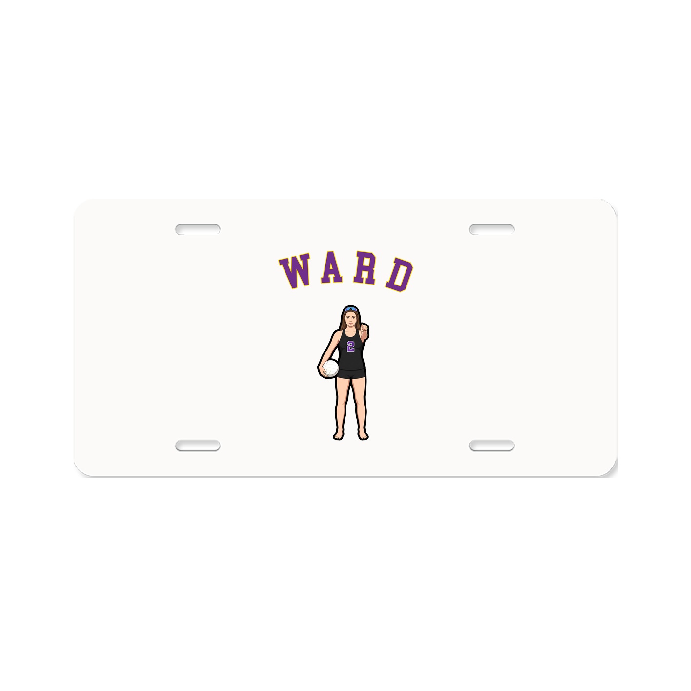 License Plate — Shirsey Arch in Classic