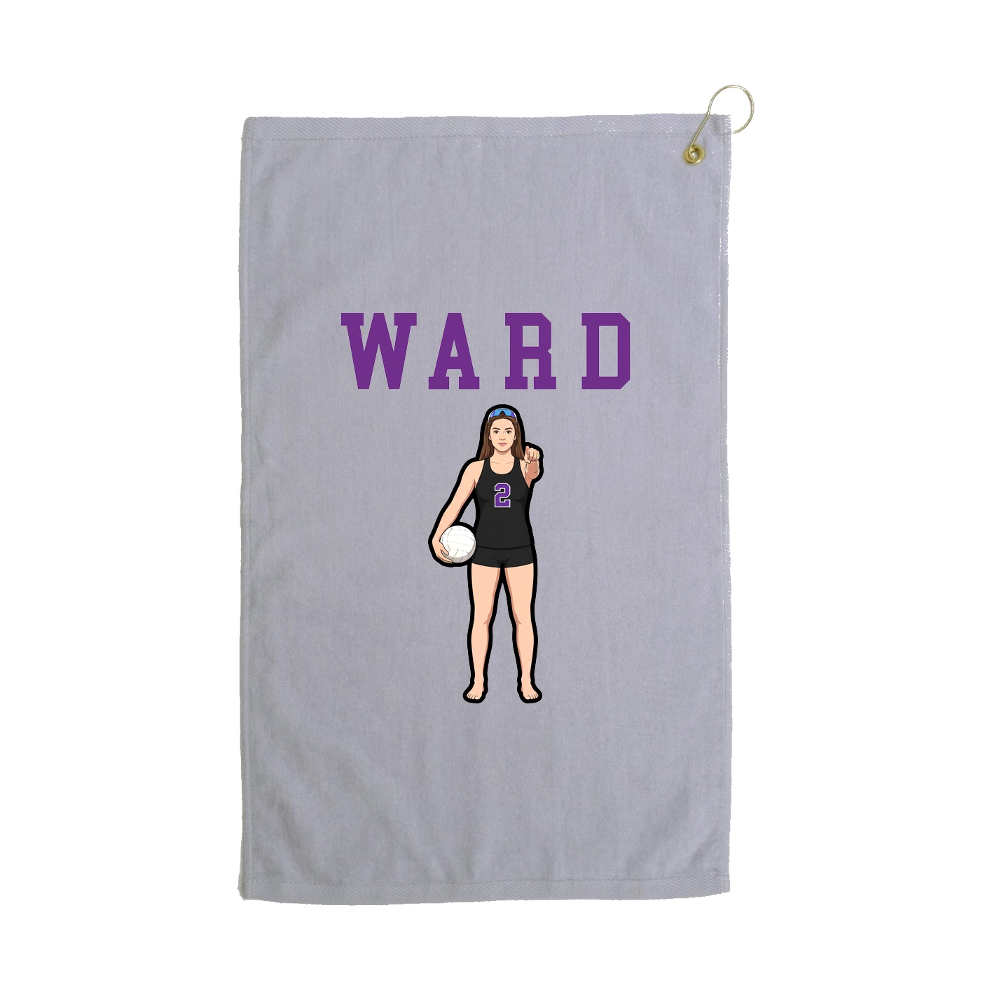 Golf Towel — Shirsey in Grey