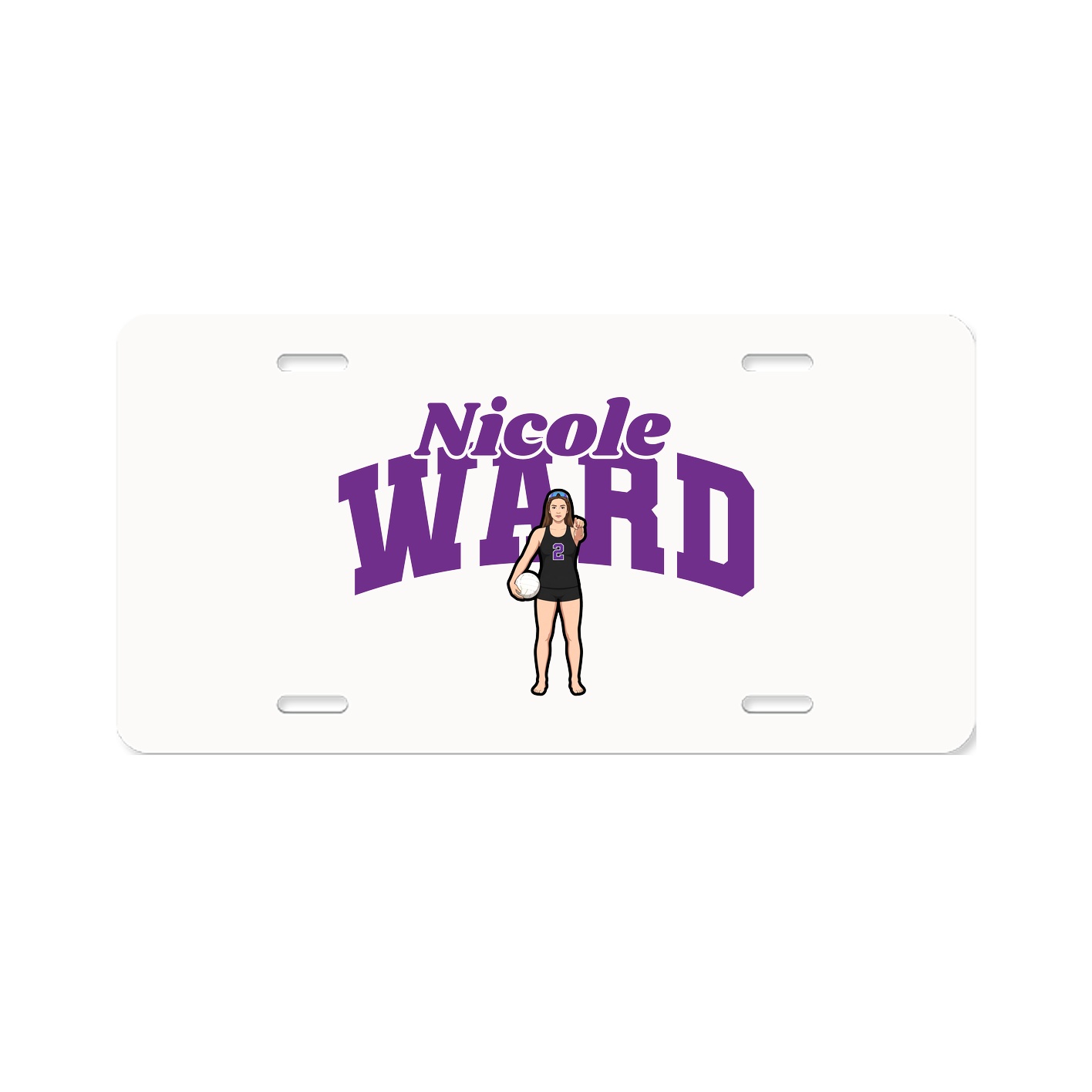 License Plate — Signature Arch in Classic