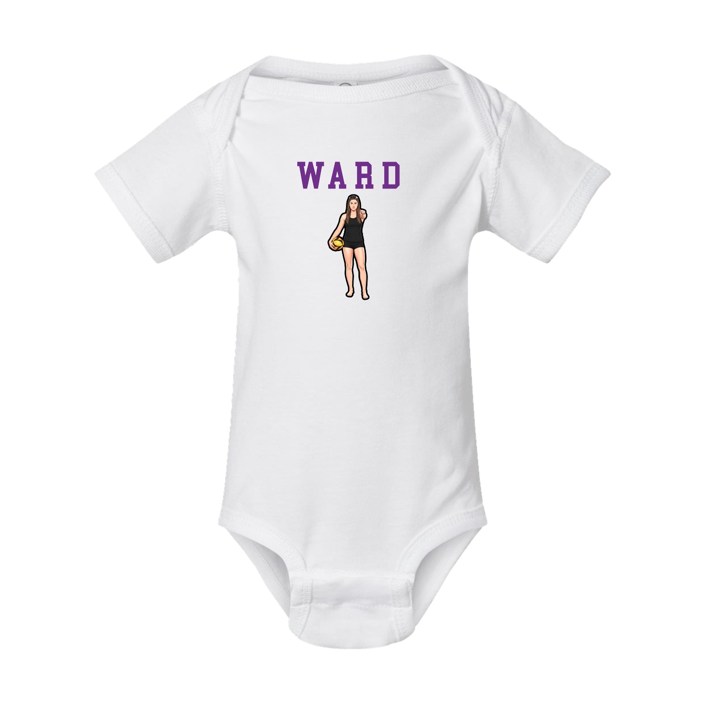 Baby Onesie — Shirsey in White
