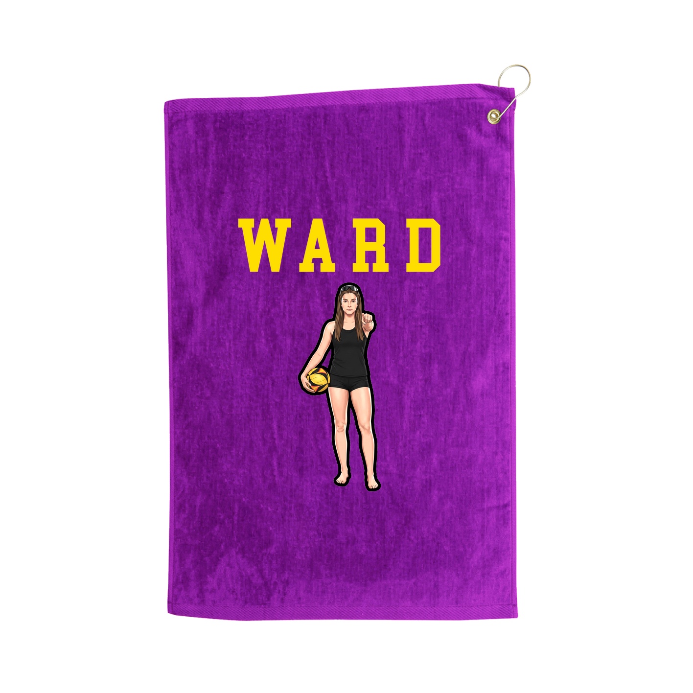 Golf Towel — Shirsey in Purple