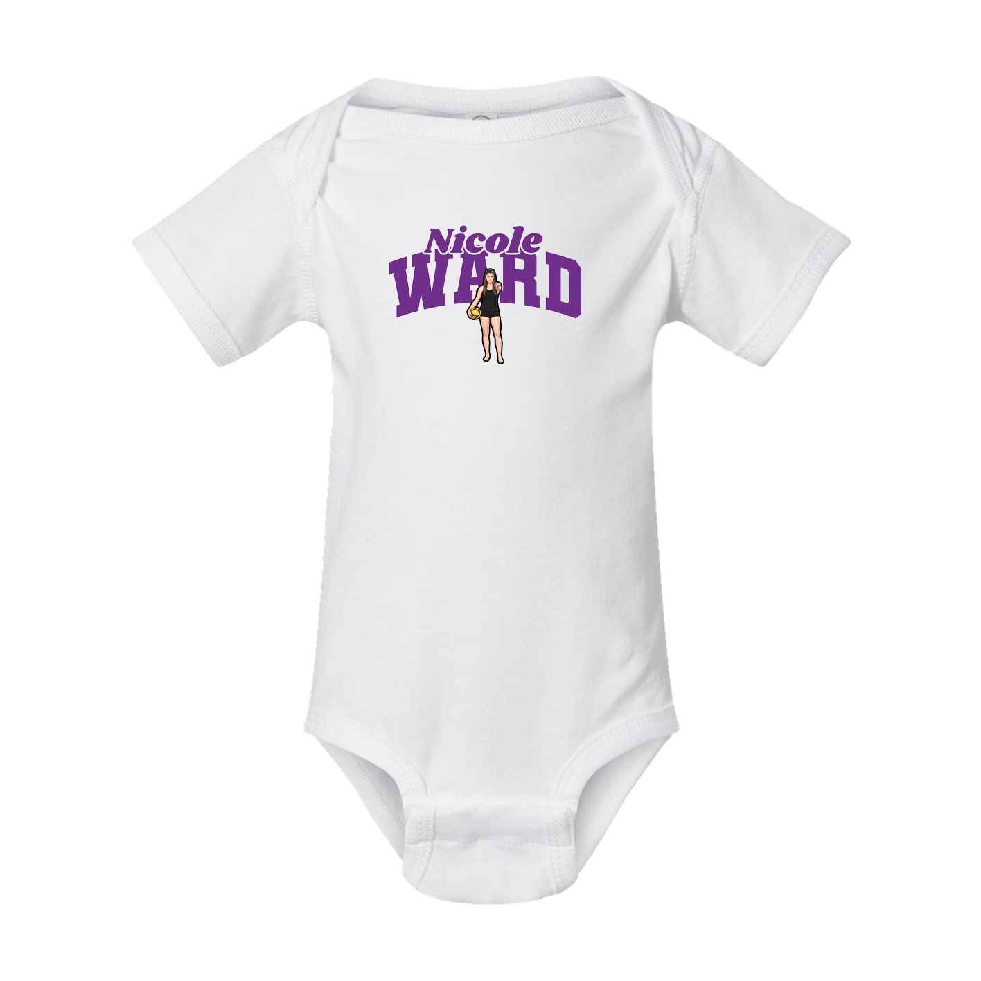 Baby Onesie — Signature Arch in White