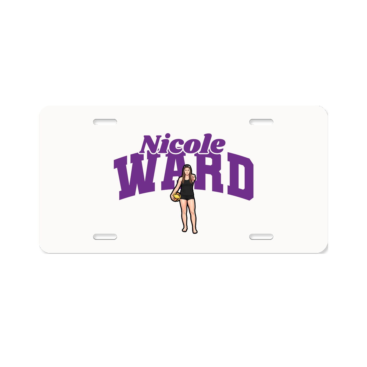 License Plate — Signature Arch in Classic