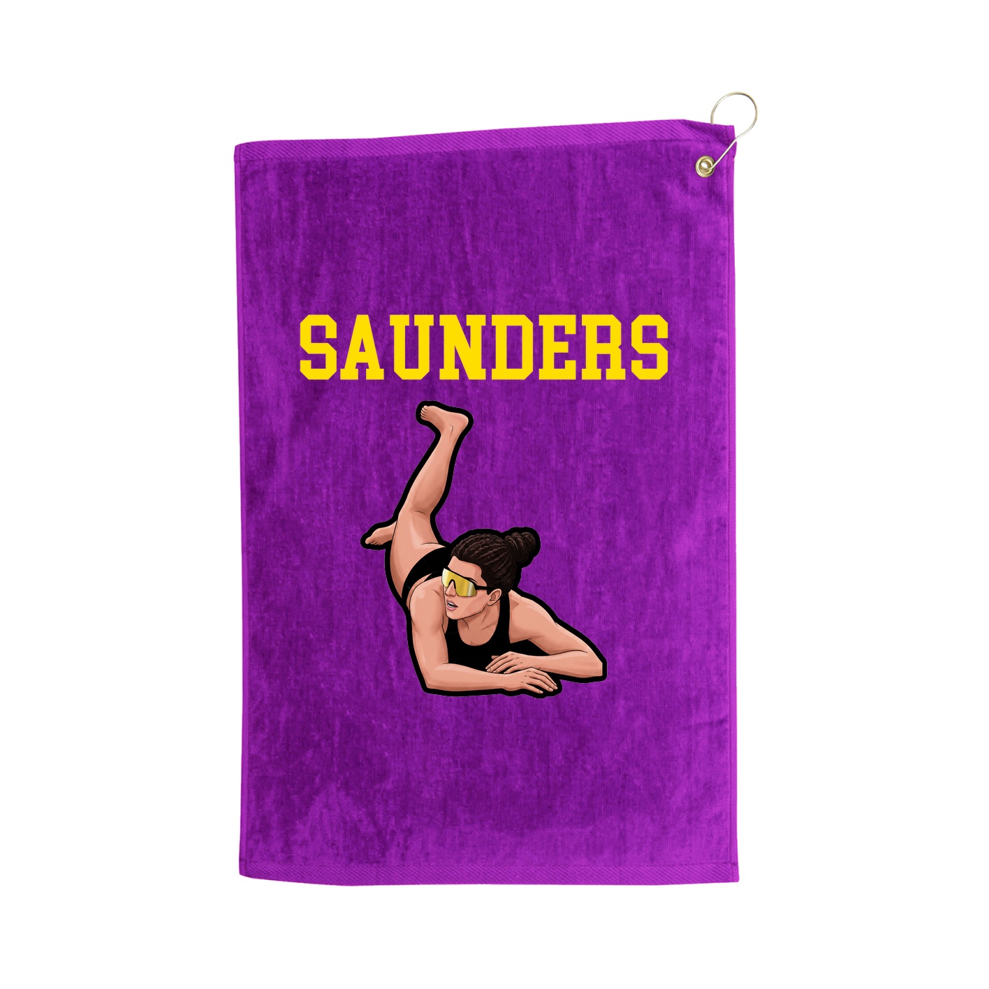 Golf Towel — Shirsey in Purple
