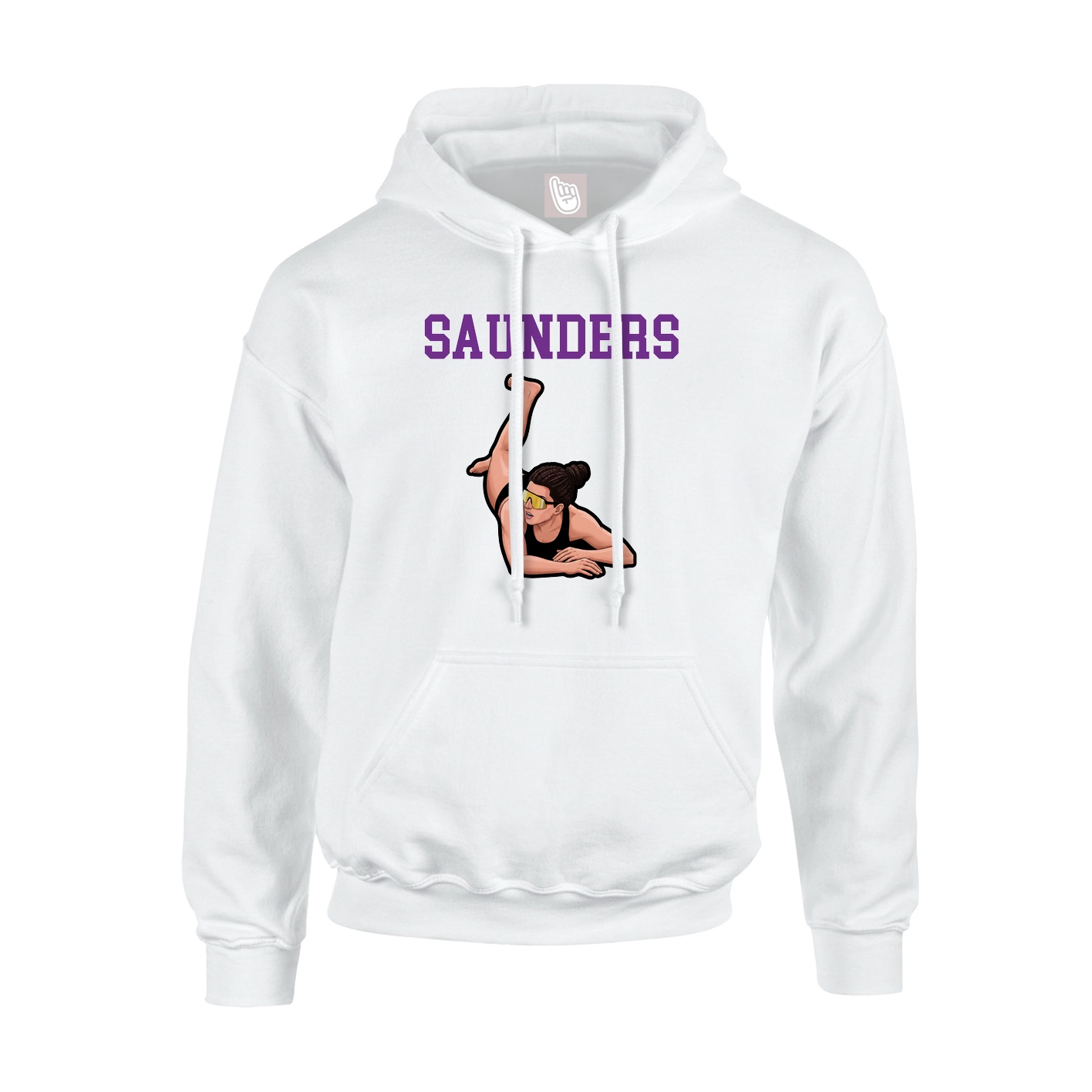 Youth Hoodie — Shirsey in White