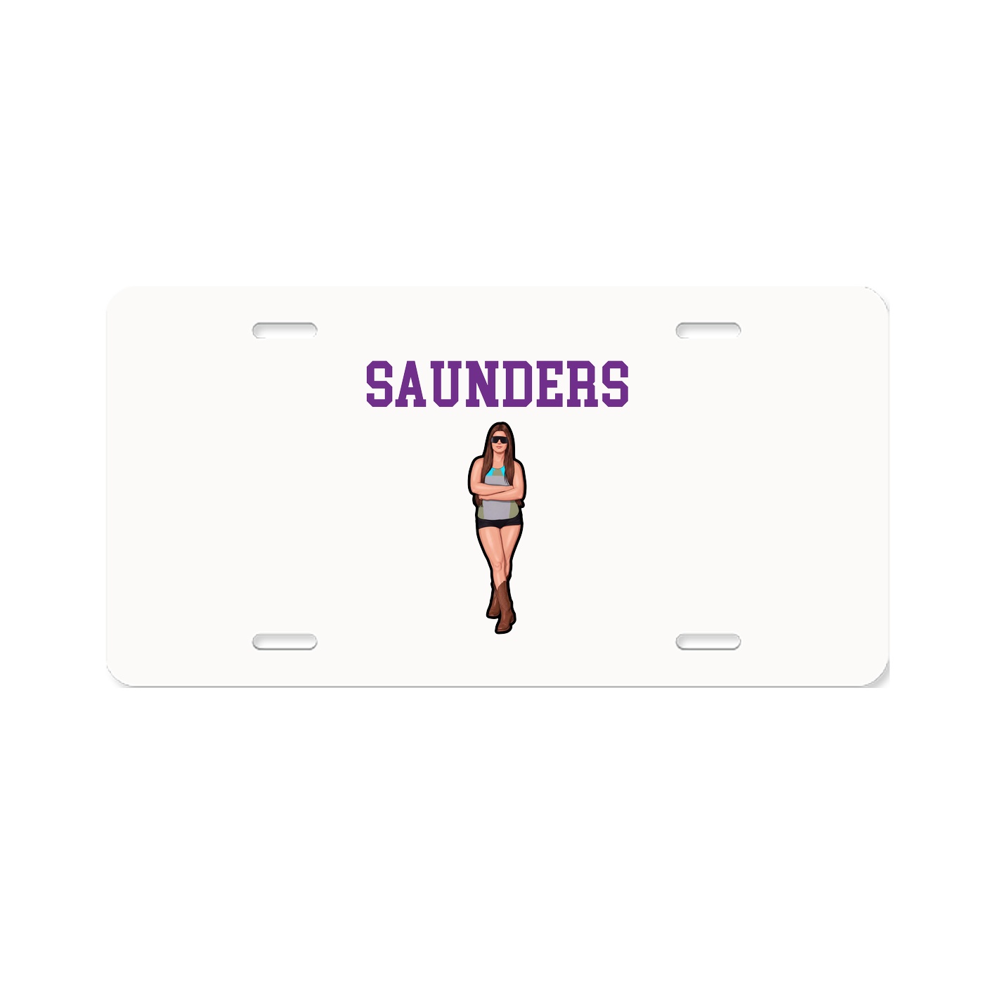 License Plate — Shirsey in Classic