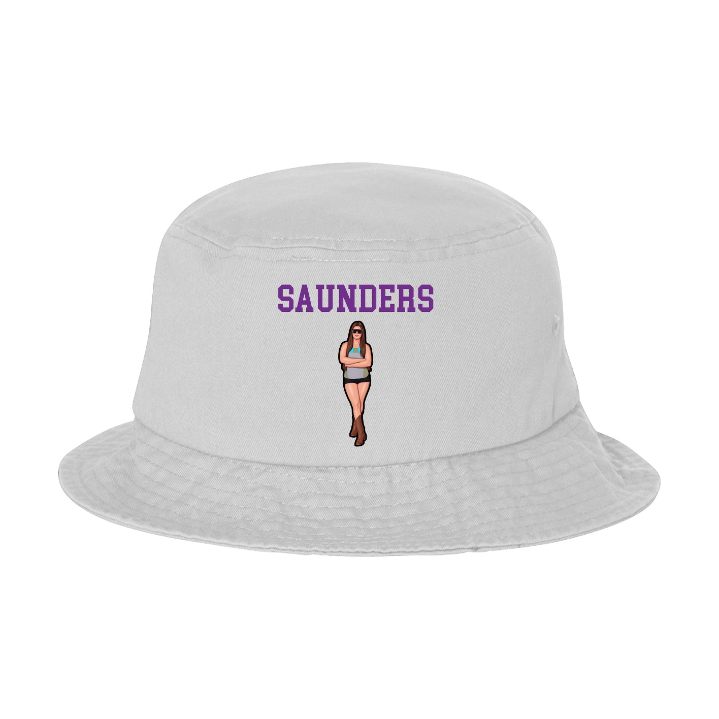 Bucket Cap — Shirsey in White