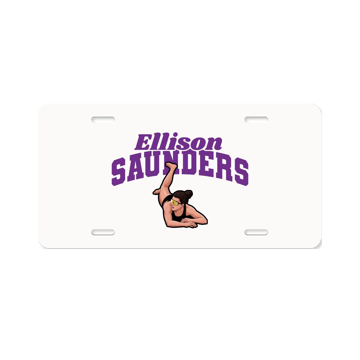 License Plate — Signature Arch in Classic