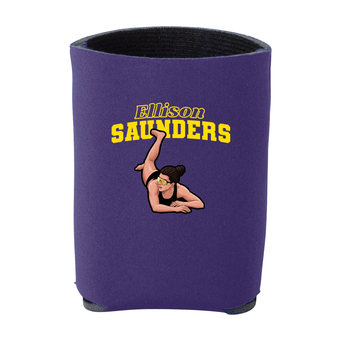 Can Holder — Name Arch in Purple